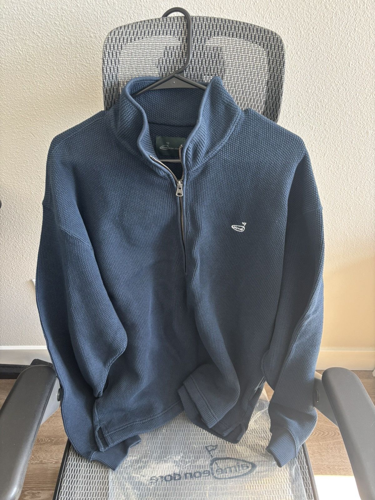 Aime Leon Dore Aime Leon Dore ALD Golf Half Zip Pullover navy Size US L / EU 52-54 / 3 - 1 Thumbnail