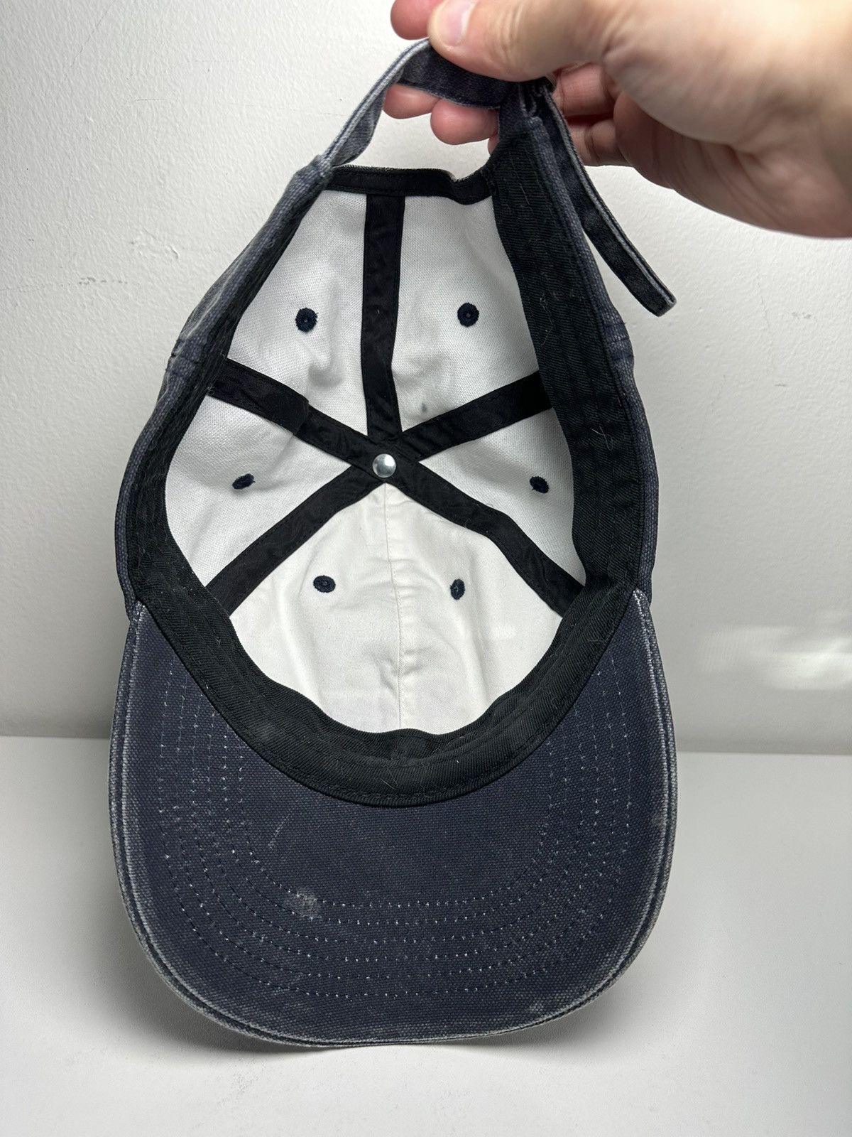Supreme Supreme Washed Twill 6-Panel Cap Hat Size ONE SIZE - 5 Thumbnail