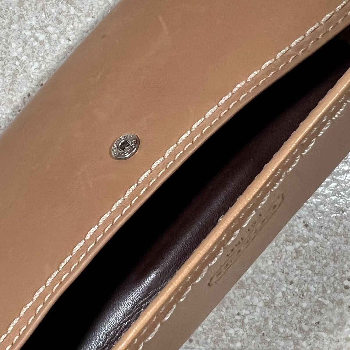 Coach Coach Beige Leather Turnlock Credit Card Bifold Long Wallet Size ONE SIZE - 9 Thumbnail