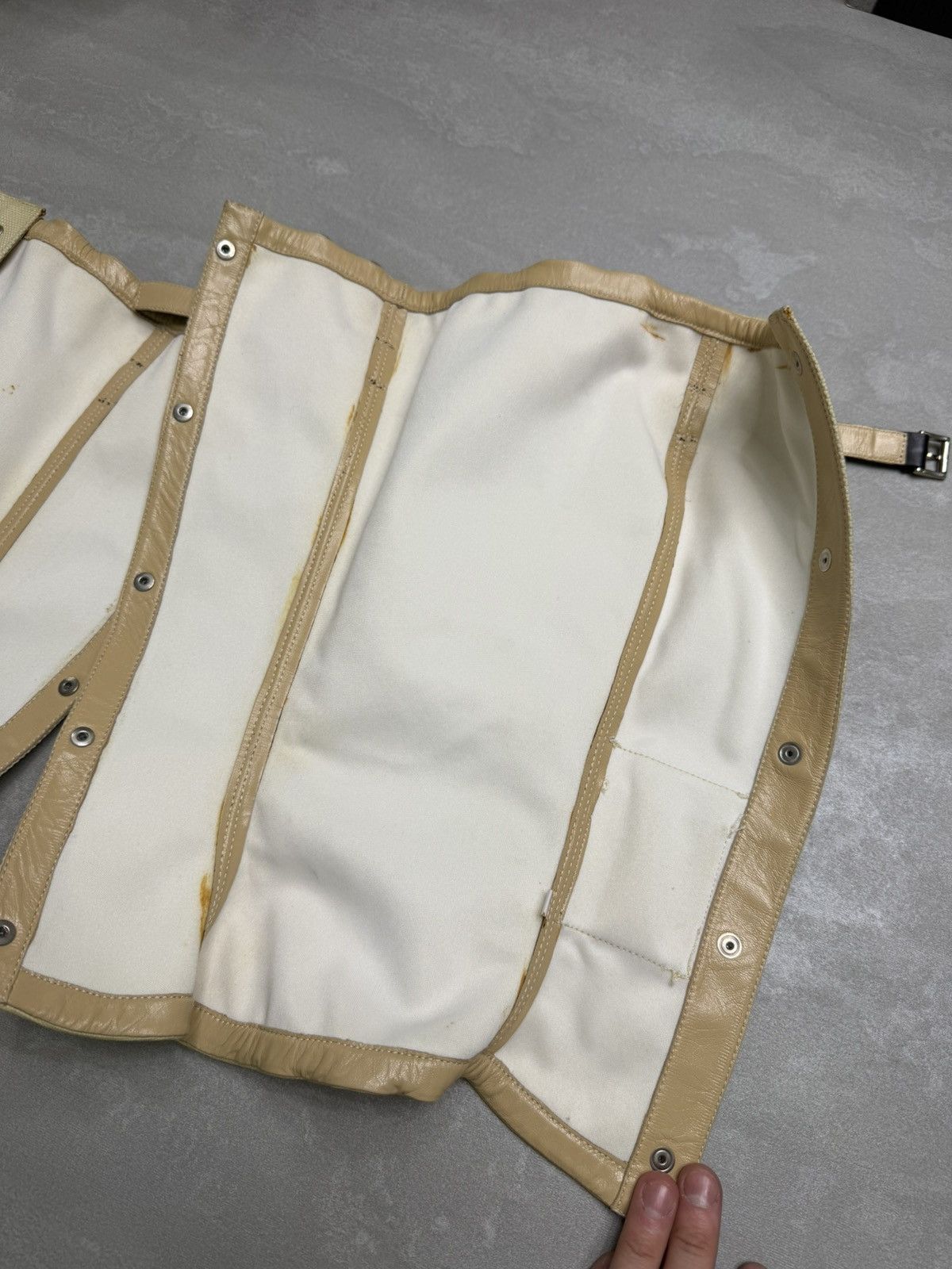 Max Mara S Max Mara beige gaiters leggings size M Size ONE SIZE - 12 Thumbnail