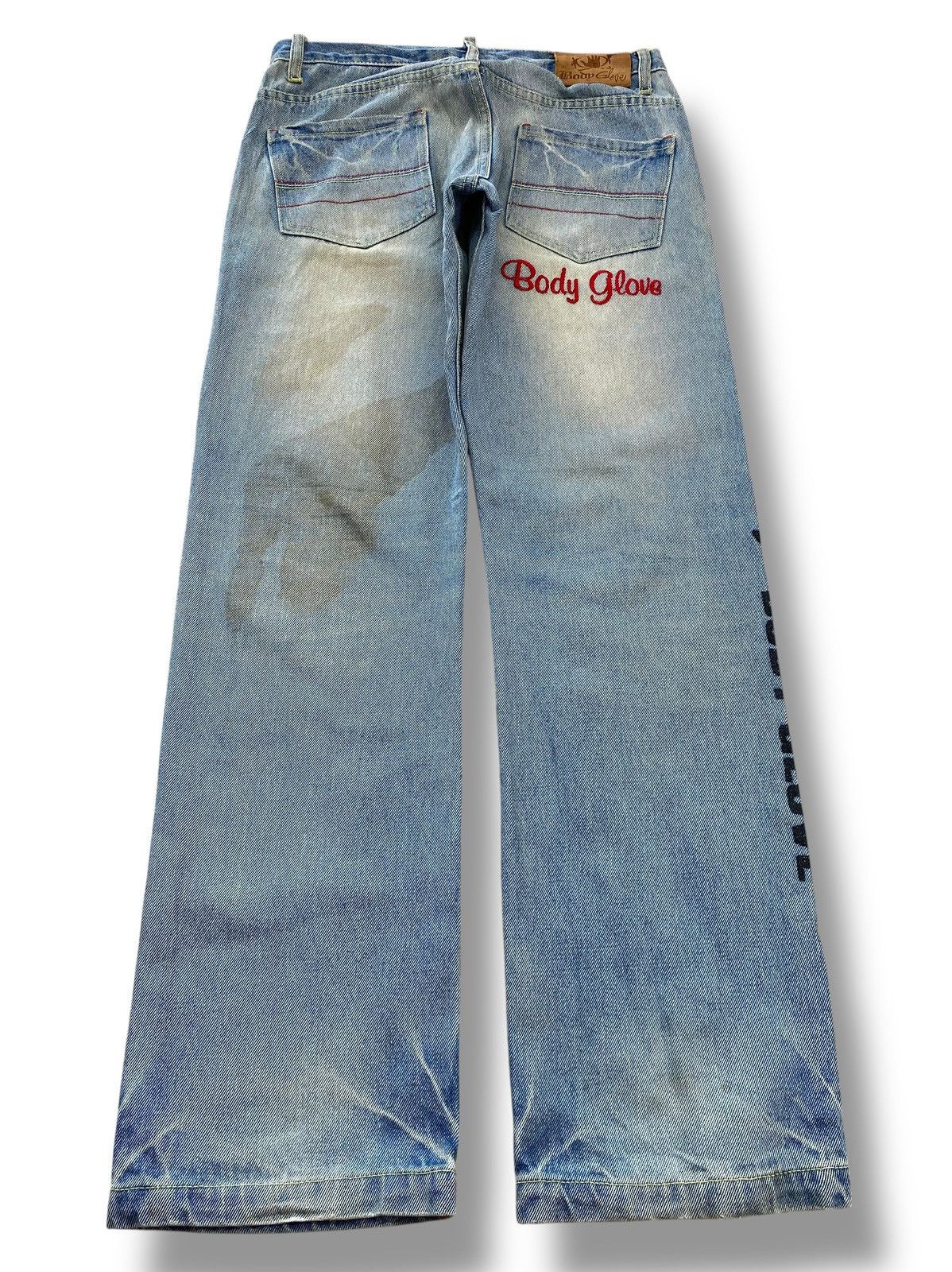 Body Glove Body Glove Mud Wash Straight Leg Style Jeans Size US 30 / EU 46 - 3 Thumbnail