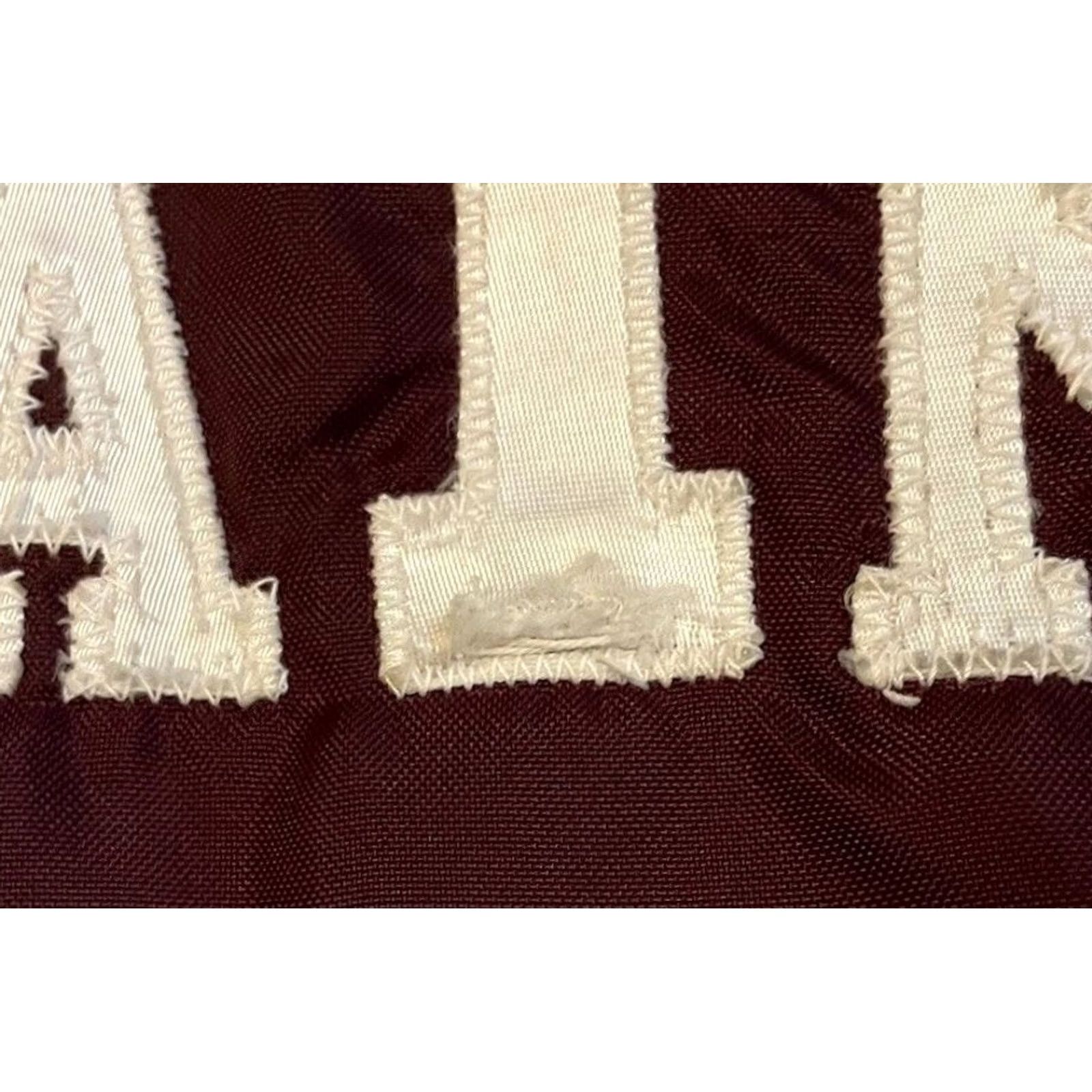 Vintage VINTAGE Texas A&M University Jacket Men M Red 70s 80s Aggies College Track Grunge Football USA Jacket Size US M / EU 48-50 / 2 - 3 Thumbnail