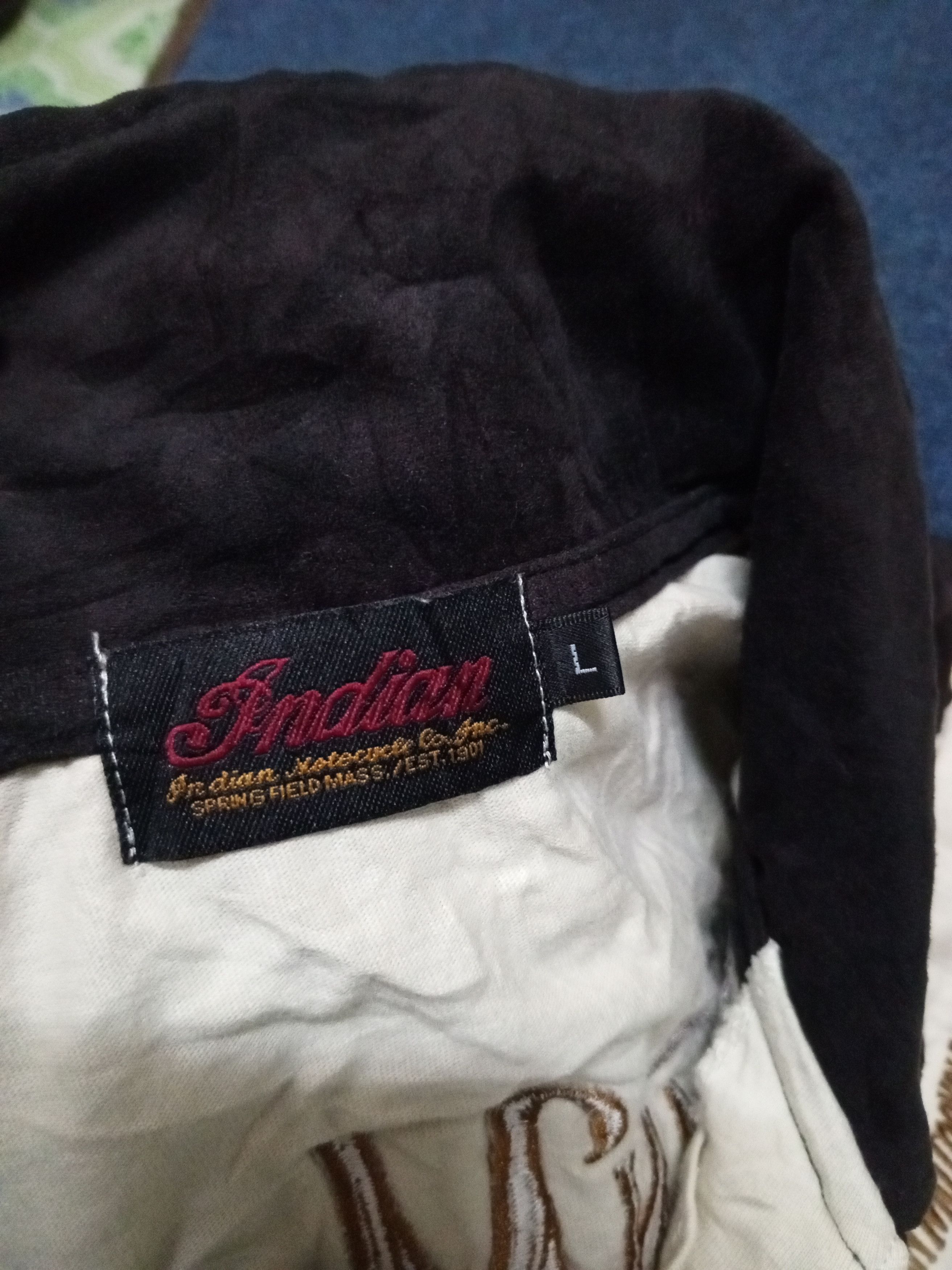 Indian Motorcycle × Vintage INDIAN MOTORCYCLE NICE Size US L / EU 52-54 / 3 - 10 Thumbnail