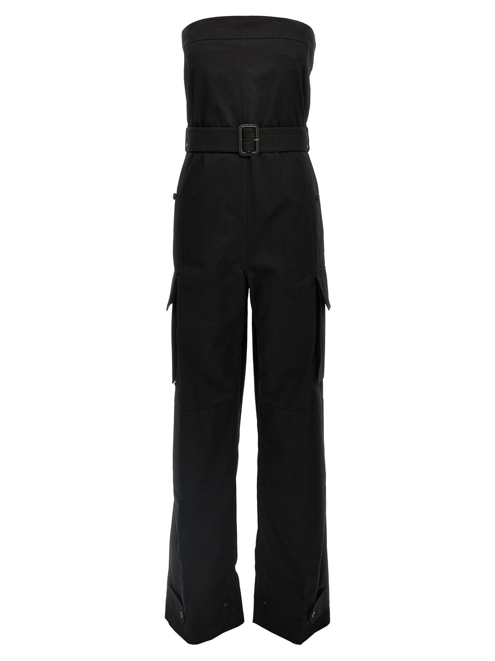 Saint Laurent Paris 'Cassandre' Bustier Jumpsuit Size 26" / US 2 / IT 38 - 1 Thumbnail