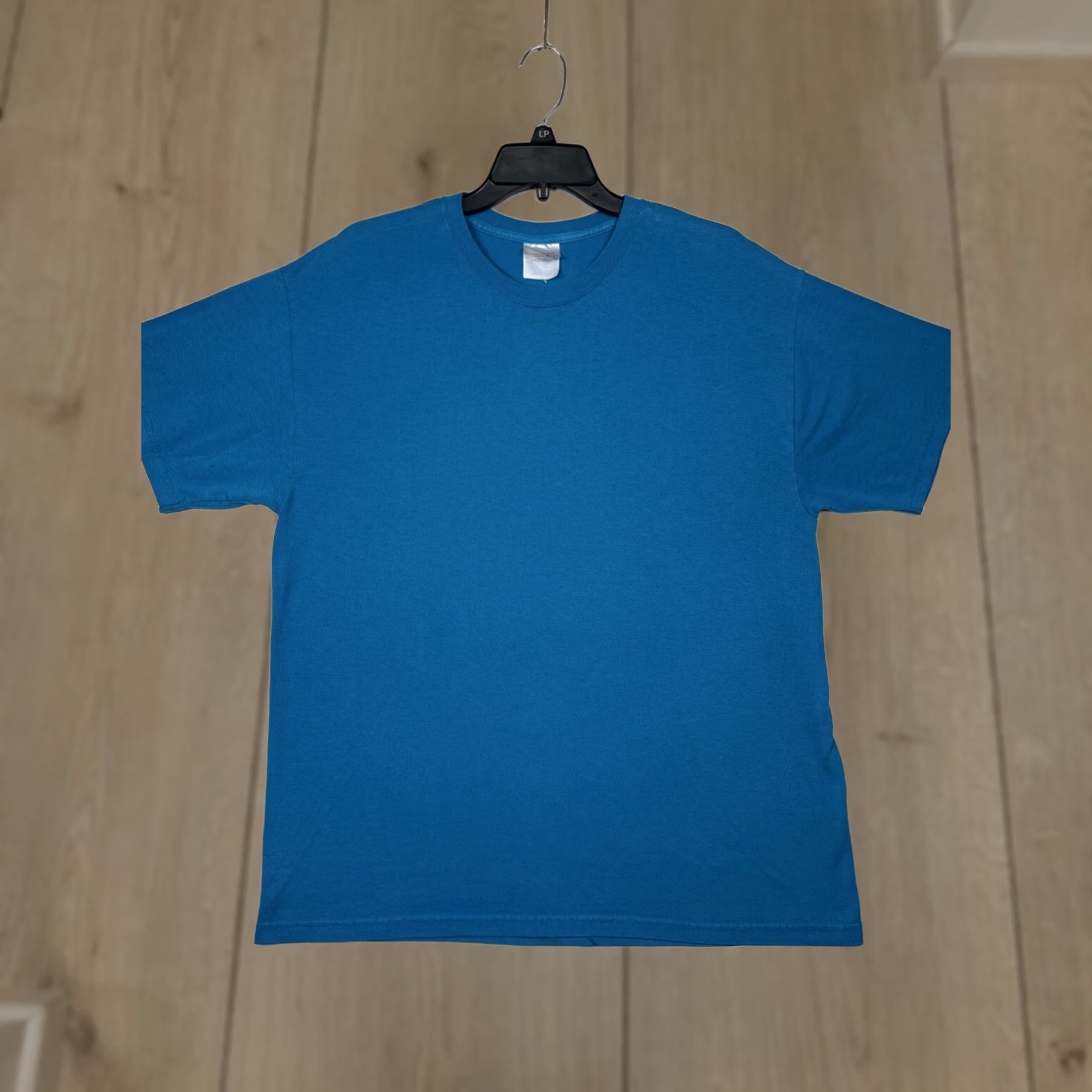 Hanes Hanes Heavyweight 50/50 T-Shirt M Blue VTG Crew Neck Short Sleeve Men Regular Size M Multiface Stitch Y2K Size US M / EU 48-50 / 2 - 1 Thumbnail