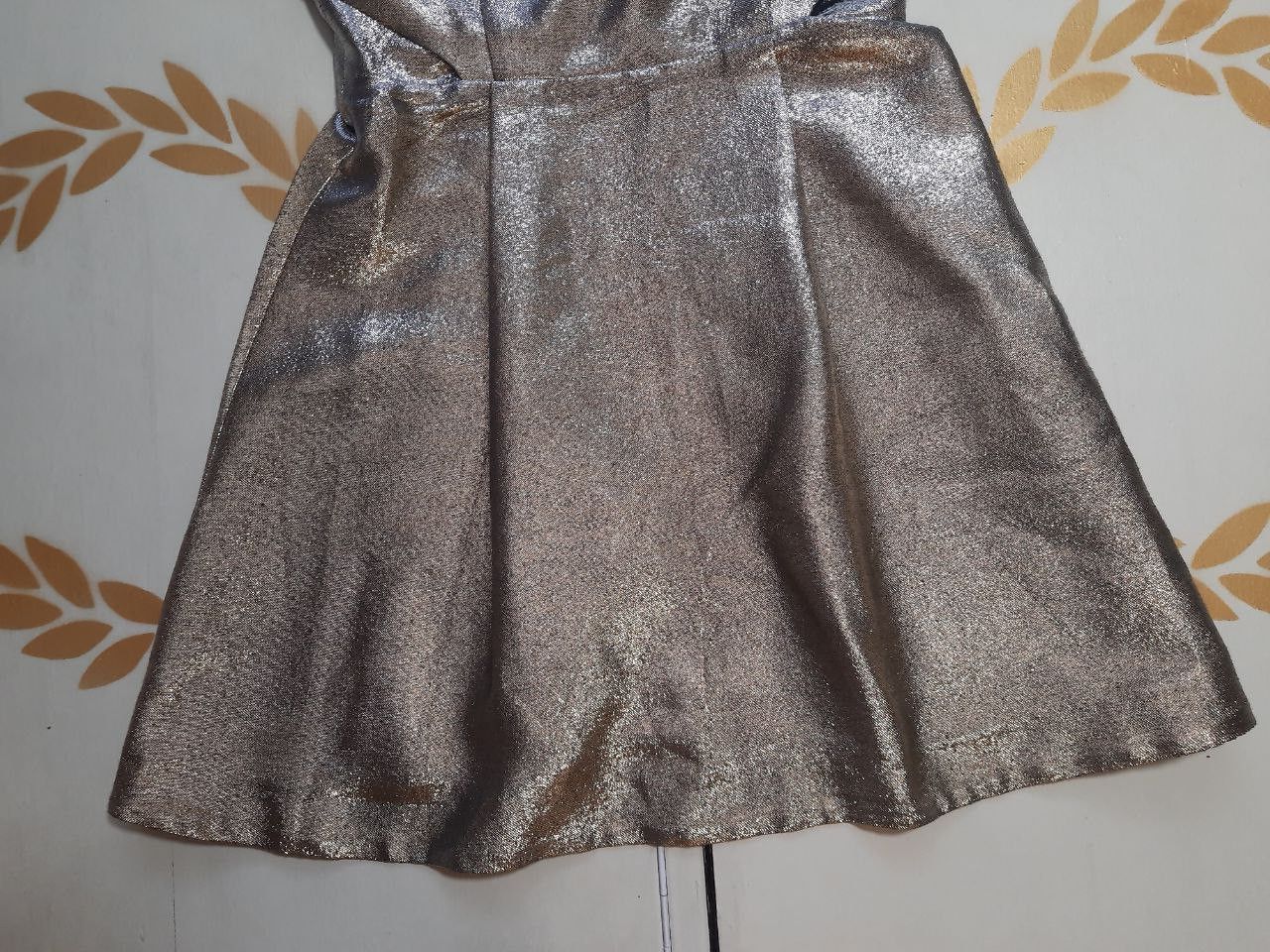 Designer × Sandro Sandro Dress Size S NWT Gold Metallic Open Shoulders Size S / US 4 / IT 40 - 9 Thumbnail