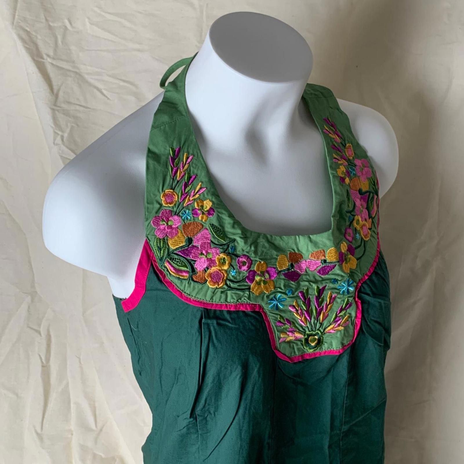 Other Adorable embroidered halter top Size S / US 4 / IT 40 - 6 Thumbnail