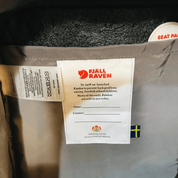 Fjallraven Fjallraven Kanken Mini Backpack Fog Size ONE SIZE - 5 Thumbnail