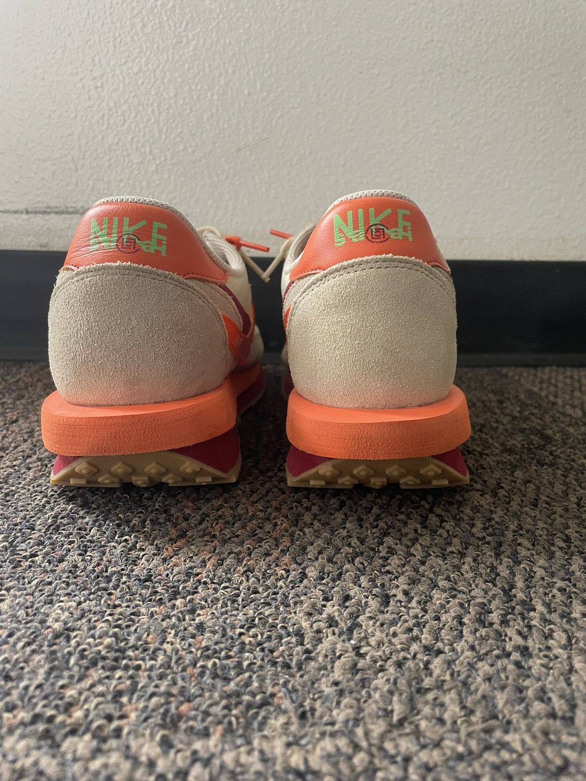 Nike × Sacai Nike LD Waffle Sacai CLOT Kiss of Death Size US 11 / EU 44 - 2 Thumbnail