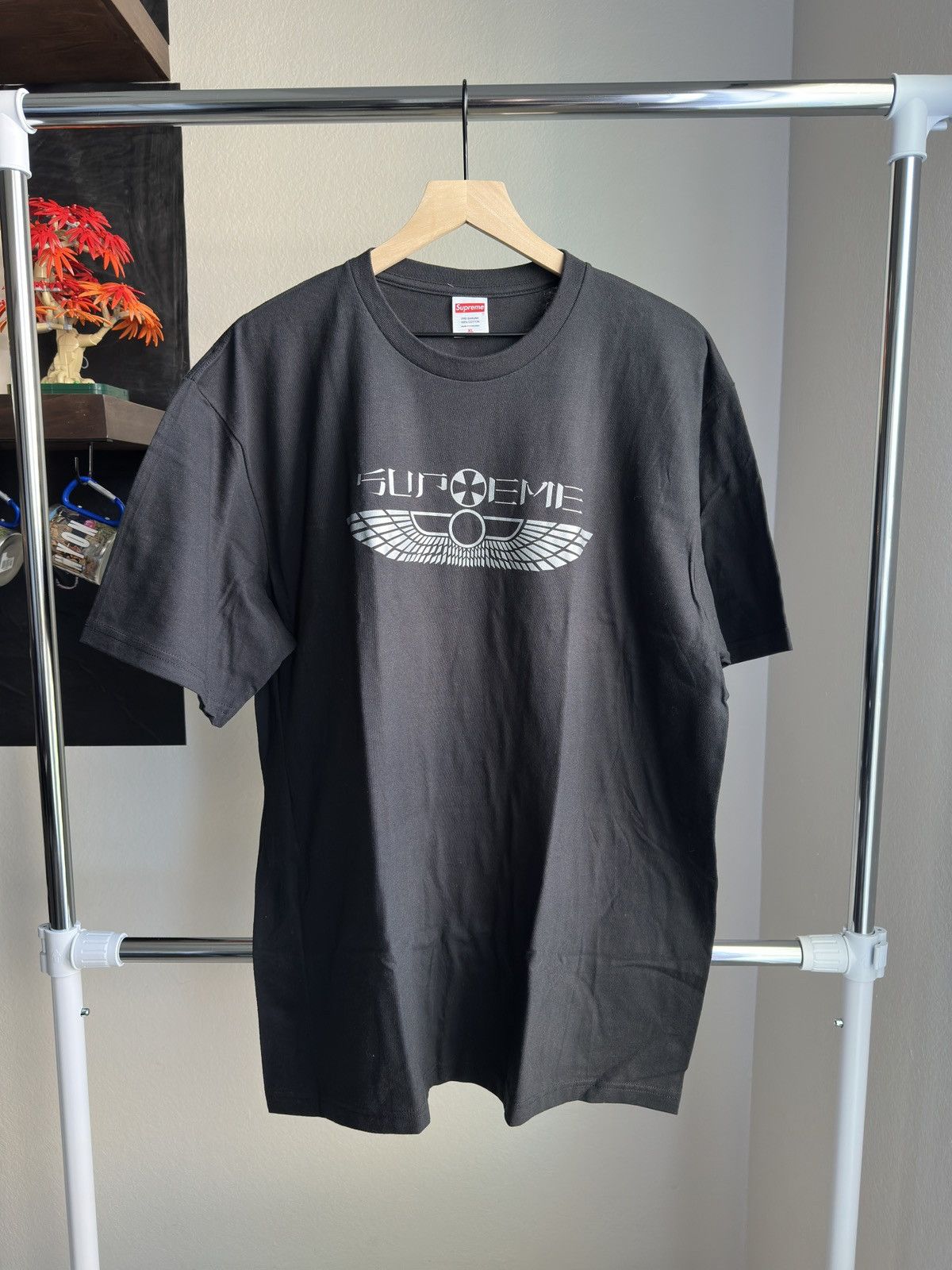 Supreme Wings Tee Black