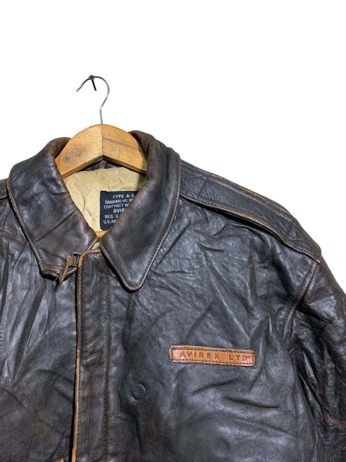 Other 🔥VTG AVIREX LEATHER JACKETS TYPE A2 Size US S / EU 44-46 / 1 - 5 Thumbnail