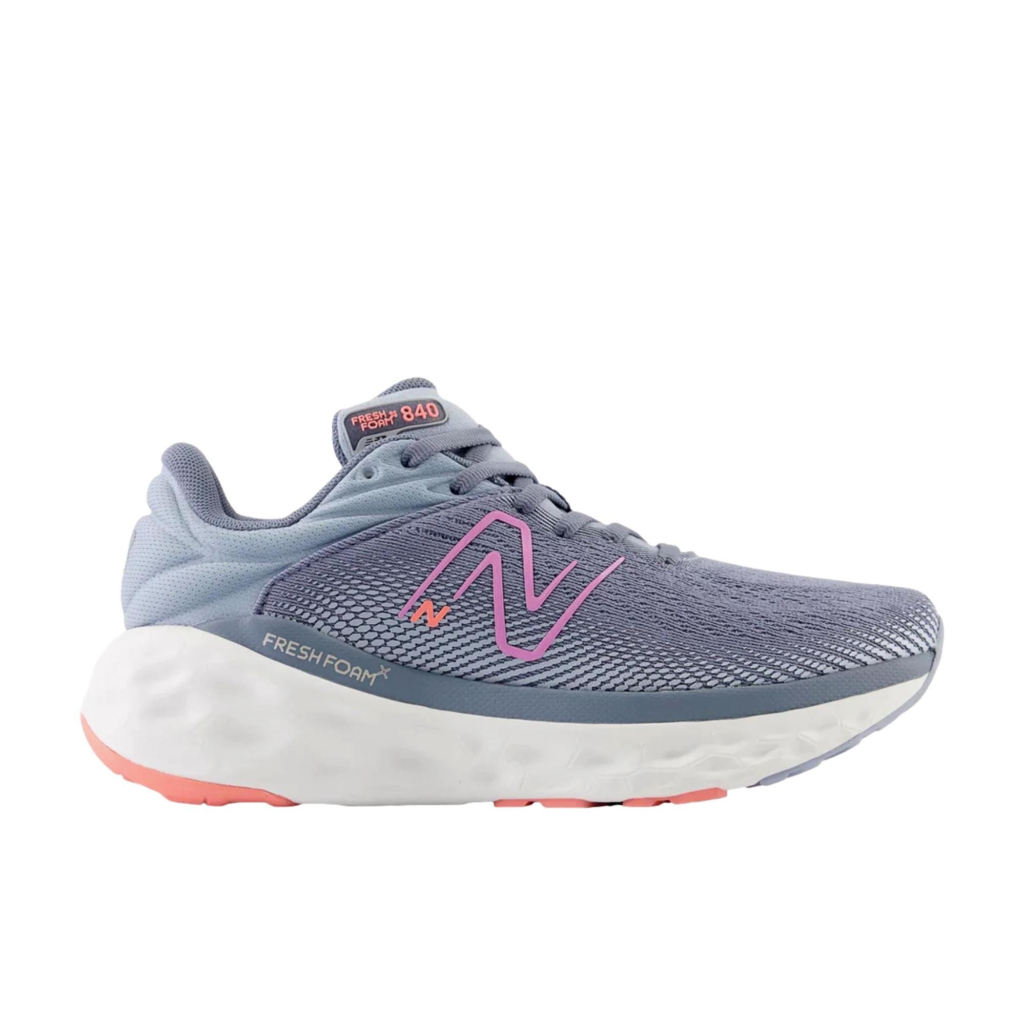 New Balance Fresh Foam x 840v1 Arctic Grey / Raspberry W840FLS Size US 6 / IT 36 - 1 Thumbnail