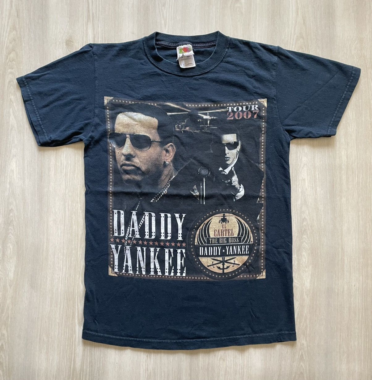 Vintage Vintage 2007 Daddy Yankee EL Cartel The Big Boss Tour Sz S Size US S / EU 44-46 / 1 - 3 Thumbnail