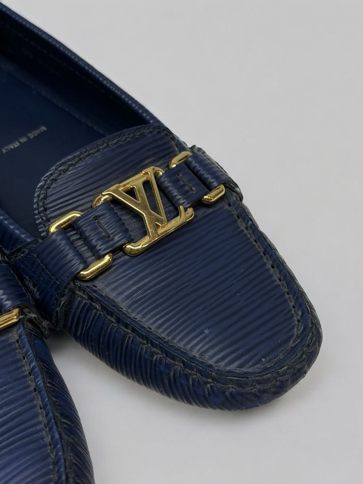 Louis Vuitton Louis Vuitton Oxford Flat Loafers Midnight Blue Size US 8.5 / IT 38.5 - 5 Thumbnail