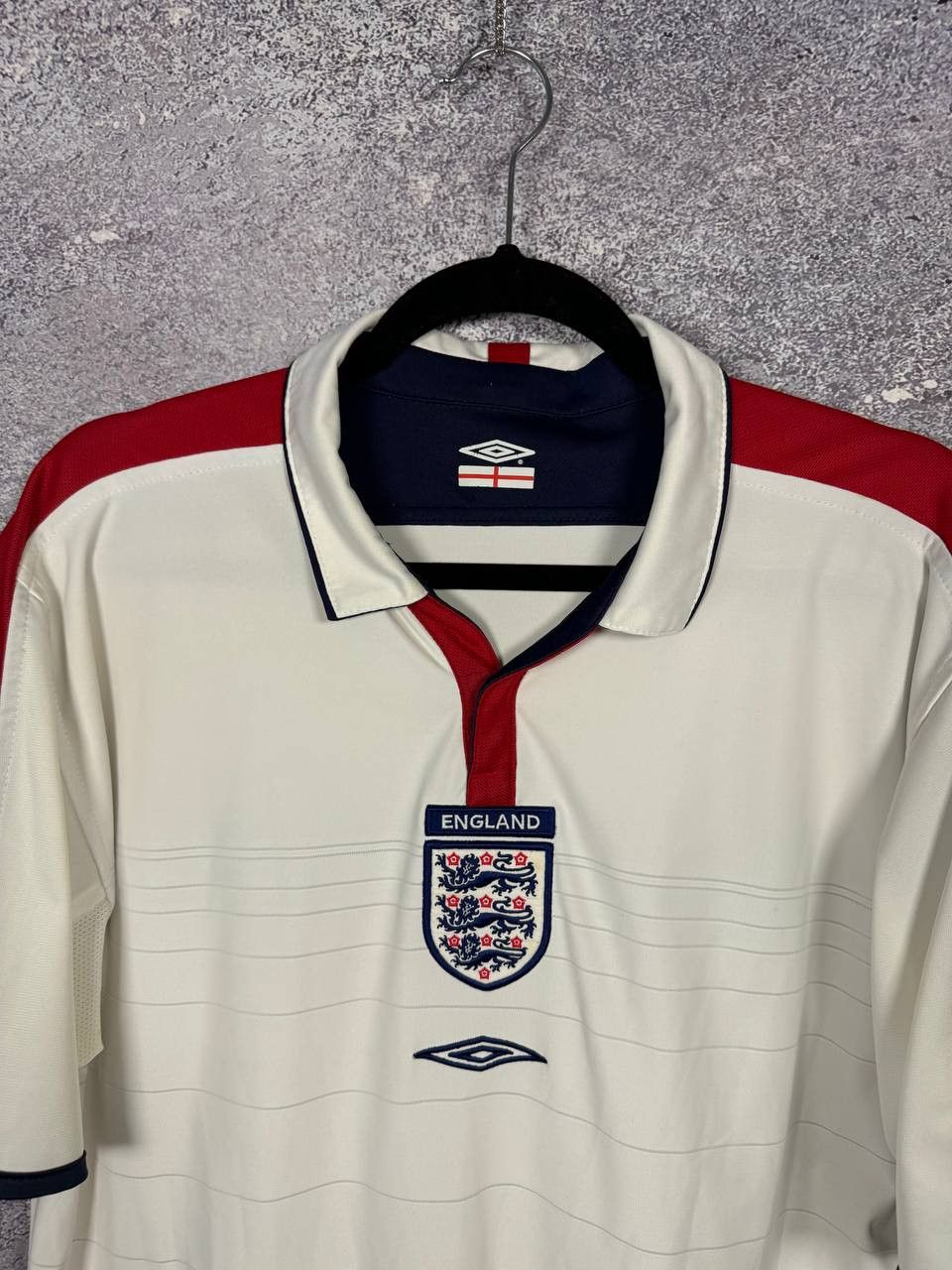 Umbro England National Team 2003 Umbro Soccer Jersey Large Size US L / EU 52-54 / 3 - 3 Thumbnail