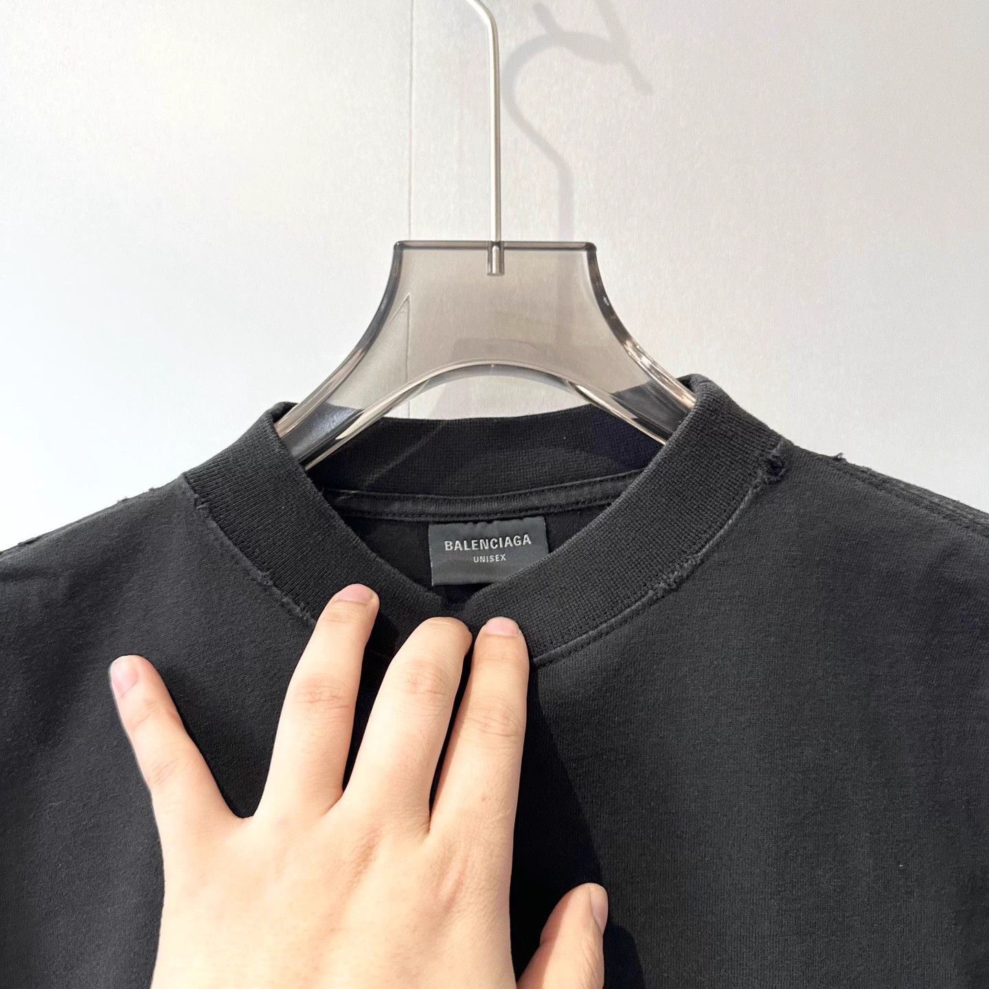 Balenciaga Balenciaga Qixi Limited Black T-shirt Size US XS / EU 42 / 0 - 3 Thumbnail