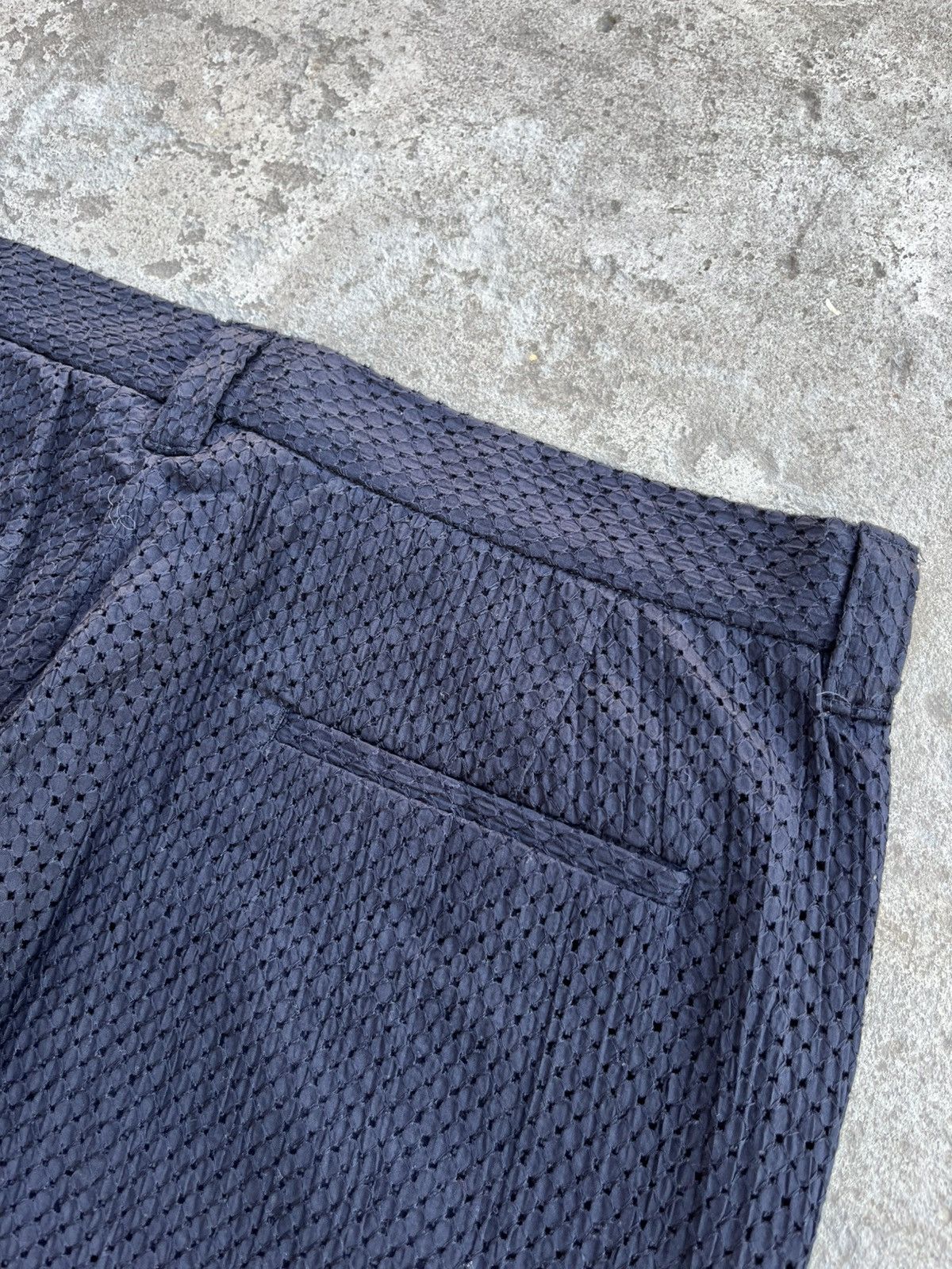 Blue Blue Japan × Japanese Brand Blue Blue Japan Japanese Mesh Mail Trousers Pants Size US 32 / EU 48 - 17 Thumbnail