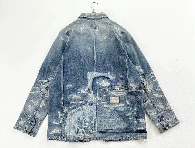 Kapital Kapital Boro Patchwork Denim Jacket. Size US M / EU 48-50 / 2 - 2 Thumbnail