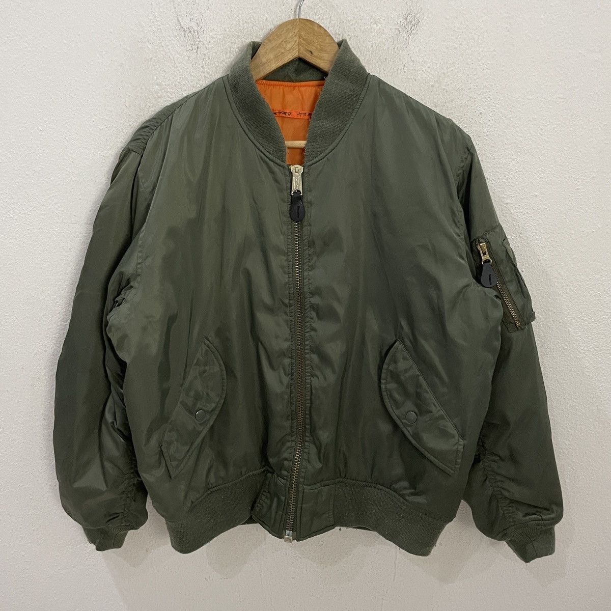 Japanese Brand Vintage Japanese Designer Reversable Bomber Jacket Size US XL / EU 56 / 4 - 1 Thumbnail