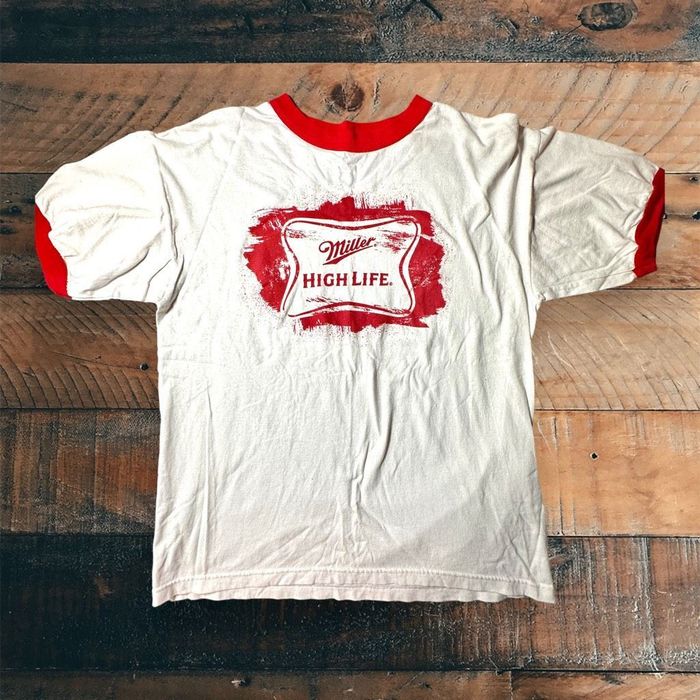 T-shirt Vintage 420 Taille L - Blanc, Occasion En Très Bon état, Coupe Régulière
