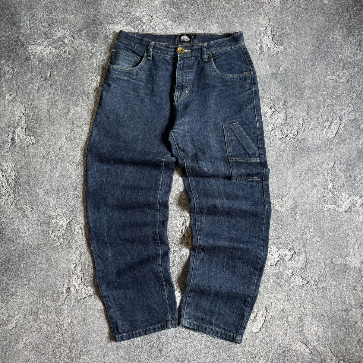 Southpole Southpole Originals Baggy Jeans Size 31 Big Logo Streetwear Size US 31 - 4 Thumbnail
