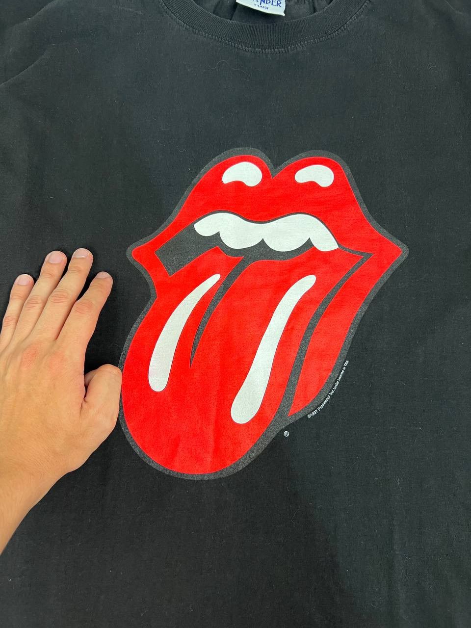 The Rolling Stones Vintage 1997 The Rolling Stones T shirt World Tour Size US XL / EU 56 / 4 - 5 Thumbnail