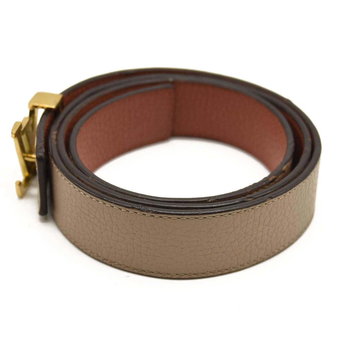 Louis Vuitton LOUIS VUITTON Calfskin Monogram 30mm LV Reversible Belt Size ONE SIZE - 3 Thumbnail