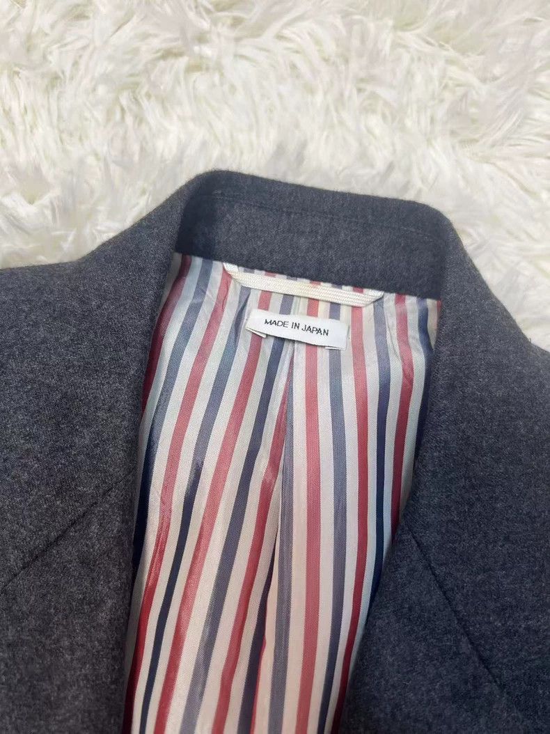 Thom Browne Thom Browne size1 Gray cashmere suit Size 34S - 4 Thumbnail