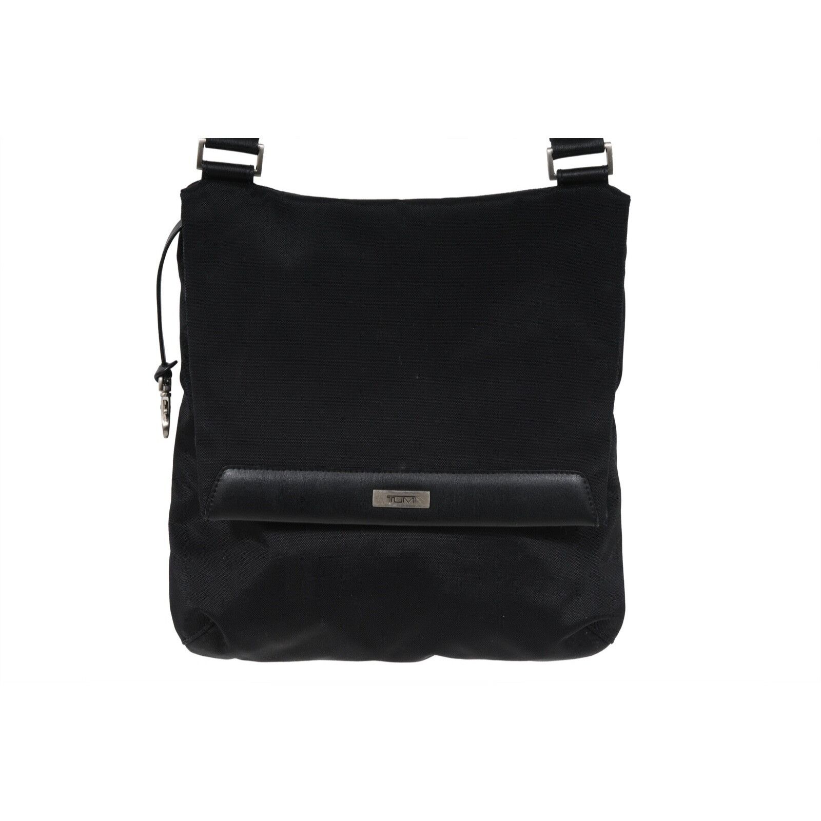 Tumi Crossbody Bag Black Nylon Leather Multipocket Size ONE SIZE - 2 Thumbnail