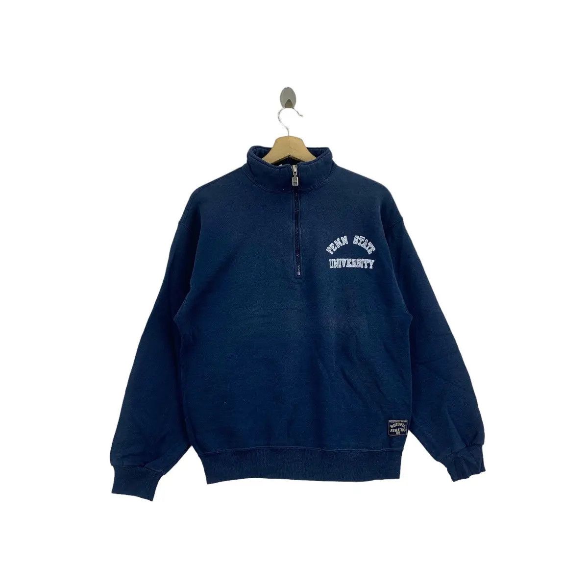 Vintage Vtg 90’ PENN STATE UNIVERSITY Russell Athletic 1/3 Zipper Size M / US 6-8 / IT 42-44 - 1 Thumbnail