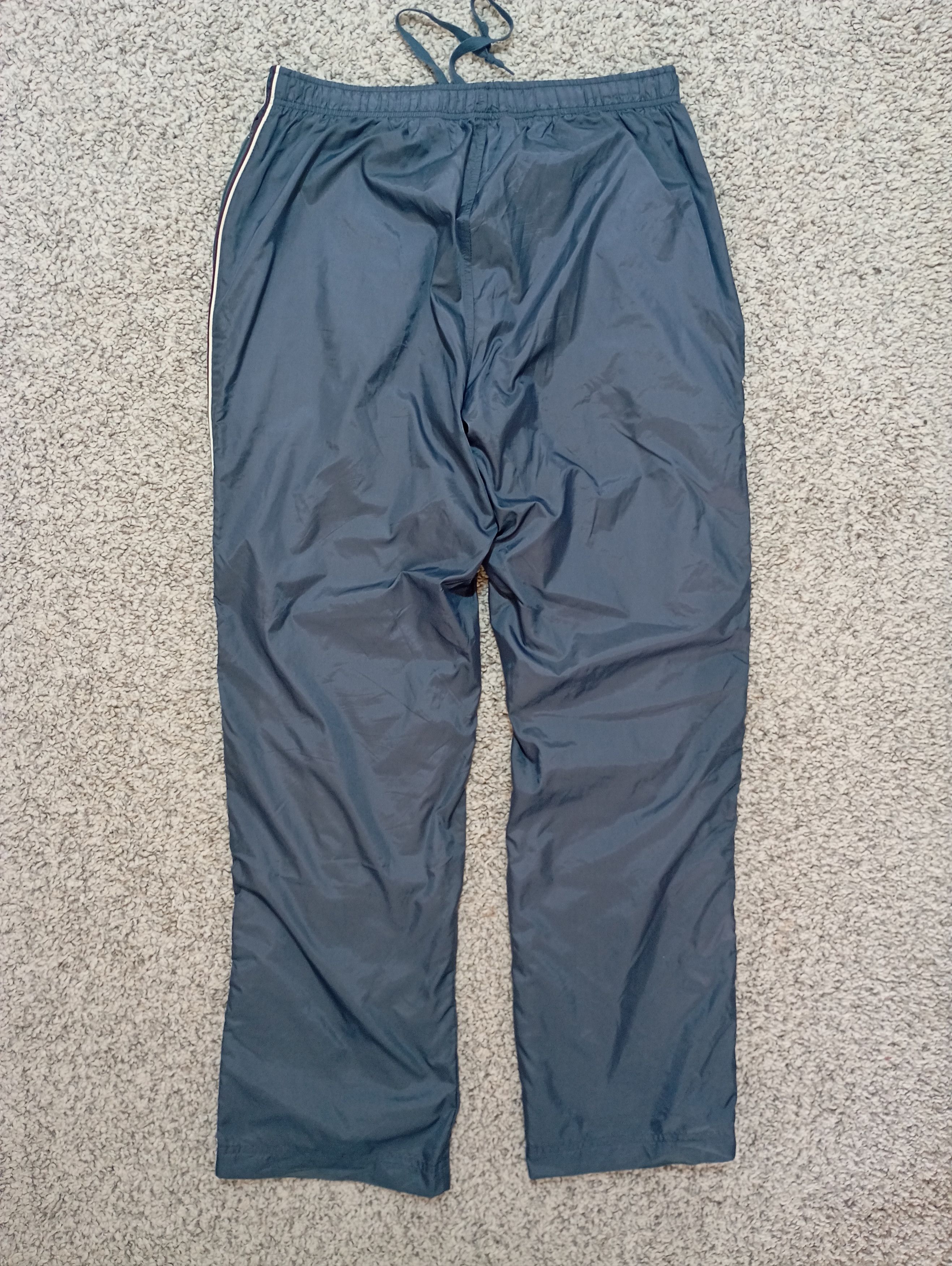 Nike Nike Nylon Track Pants Baggy Swoosh Drill Y2K Size US 34 / EU 50 - 7 Thumbnail