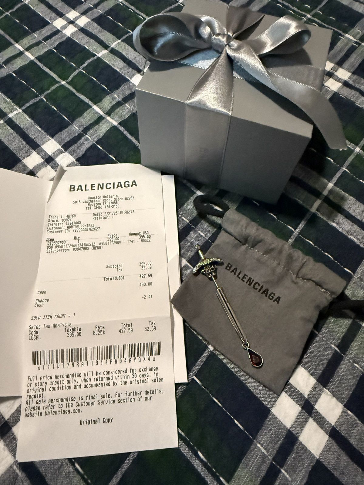 Chanel Camellia earring