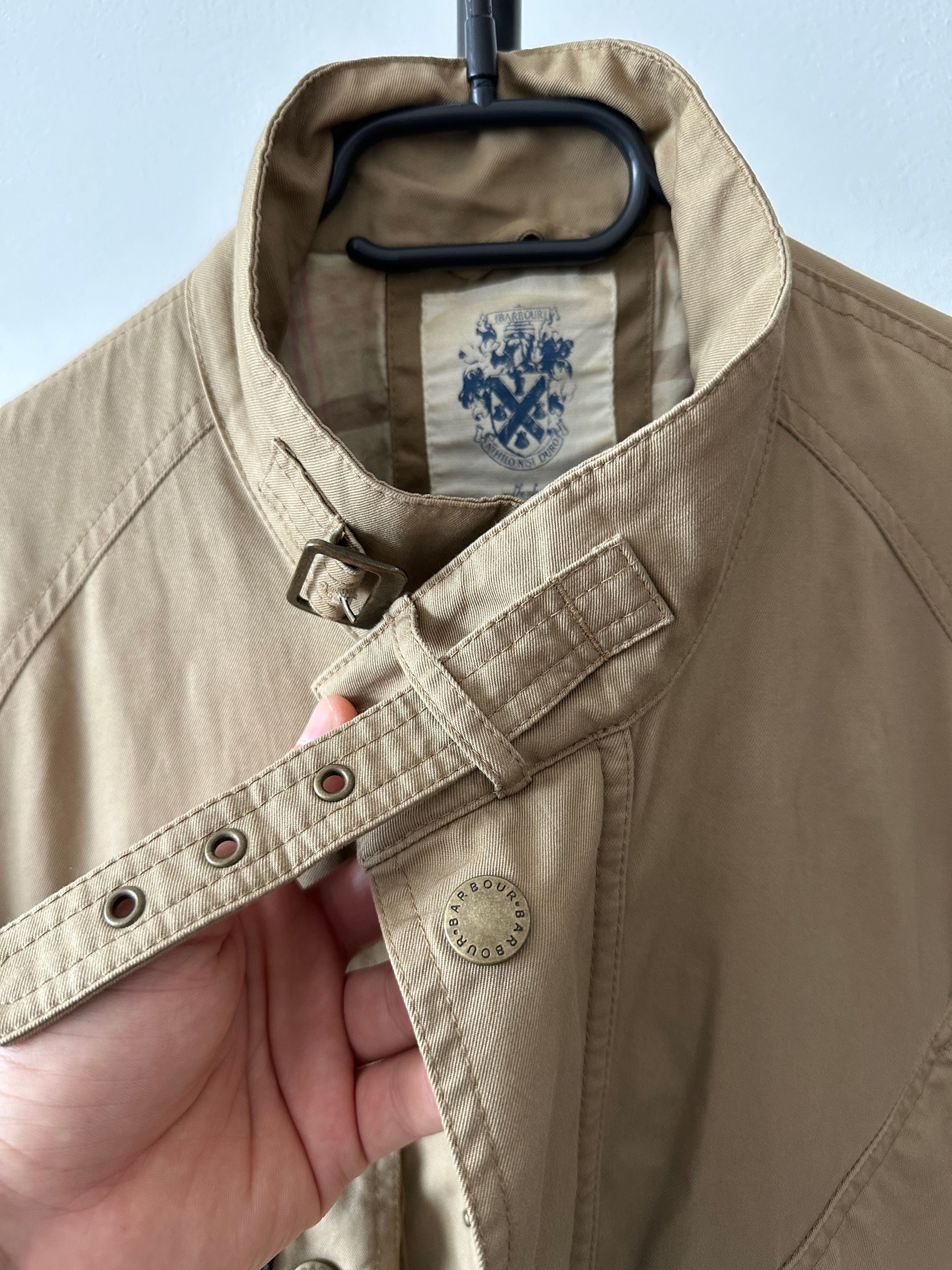 Barbour BARBOUR WASHED TWILL INTERNATIONAL T666 BELTED JACKET Size US M / EU 48-50 / 2 - 8 Thumbnail