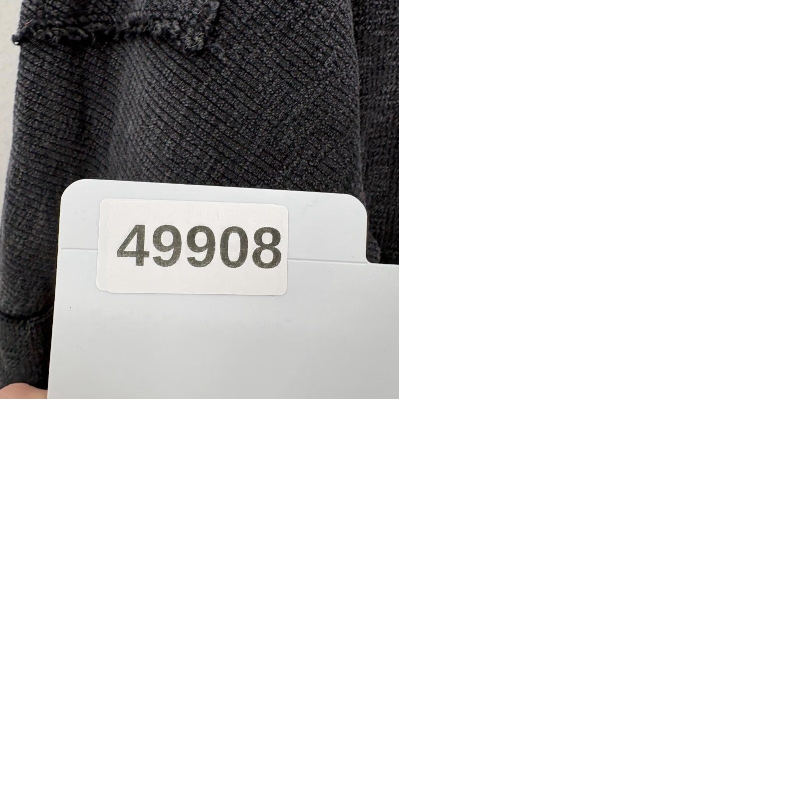 Vintage We The Free Sweater Womens Medium Gray Waffle Knit Collared Pullover Top Relaxed Size M / US 6-8 / IT 42-44 - 9 Thumbnail