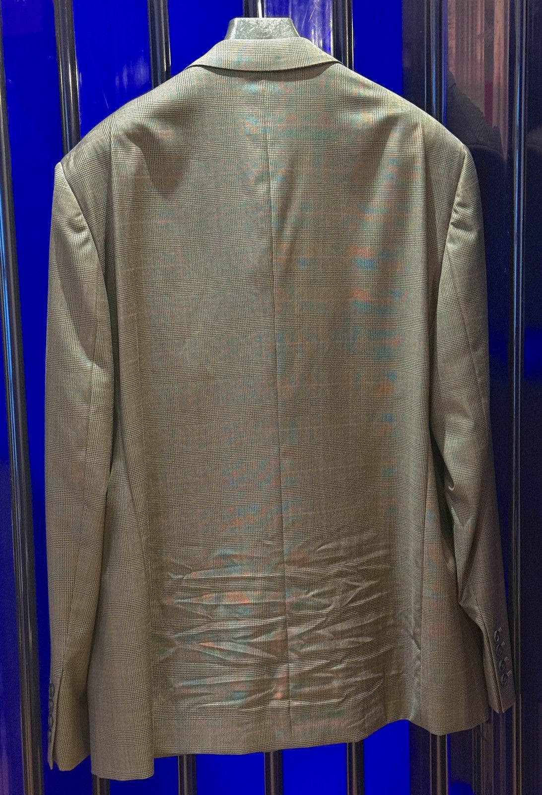Balenciaga 'Washed' Prince Of Wales SB jacket Size 44R - 10 Thumbnail