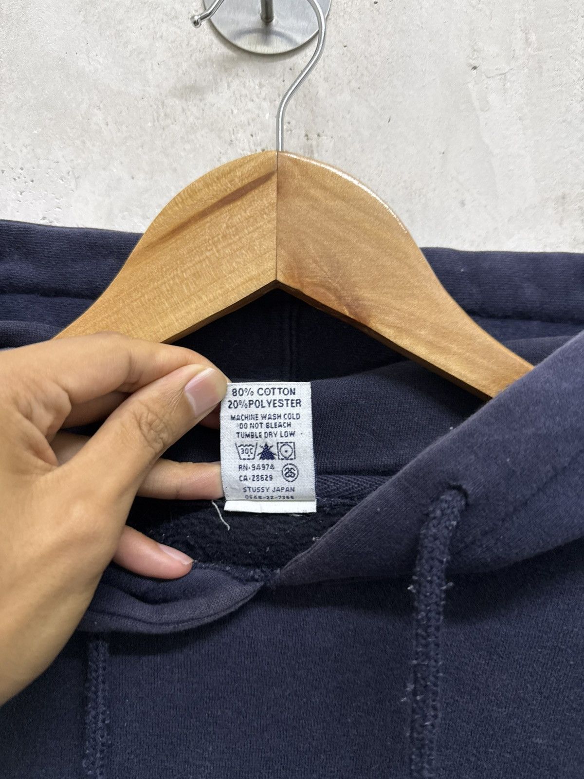 Stussy Vintage 2000s Stussy Spellout Hoodie Size US M / EU 48-50 / 2 - 5 Thumbnail