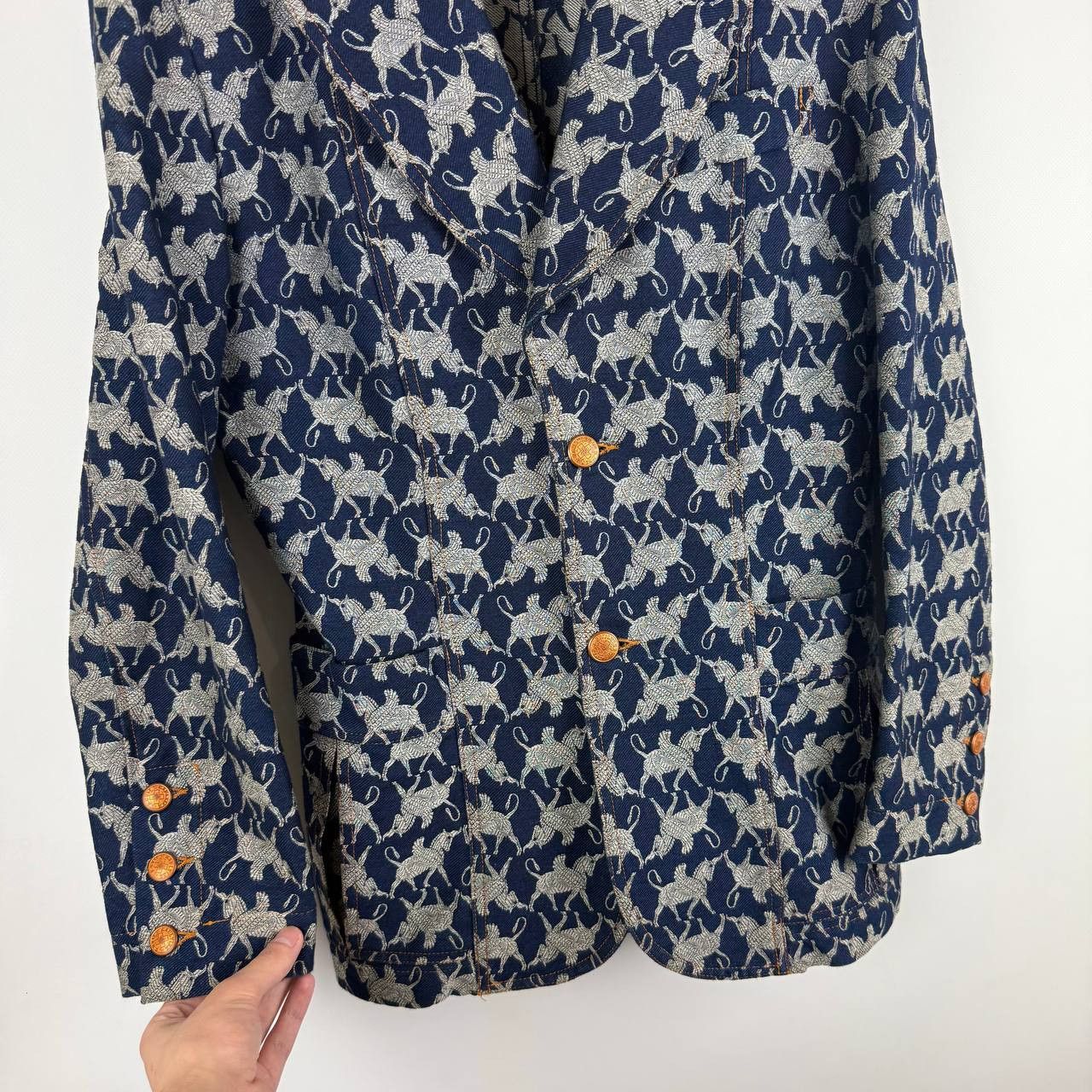 Jean Paul Gaultier Jean Paul Gaultier Pegasus Women Blazer Rare 1993 90s Size S / US 4 / IT 40 - 3 Thumbnail