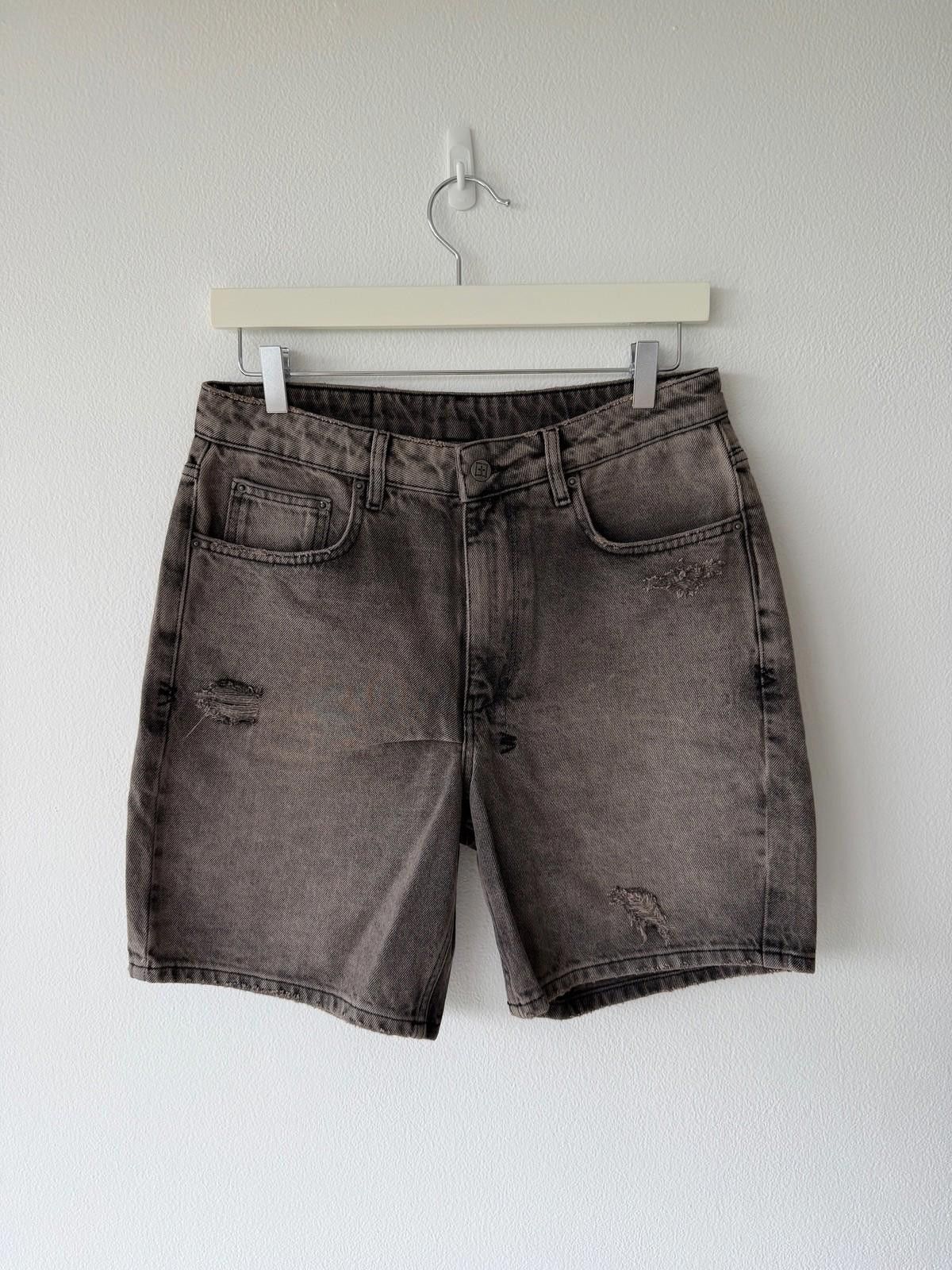 Ksubi new Ksubi mens denim shorts anti k short grey smoke 32 Size US 32 / EU 48 - 1 Thumbnail
