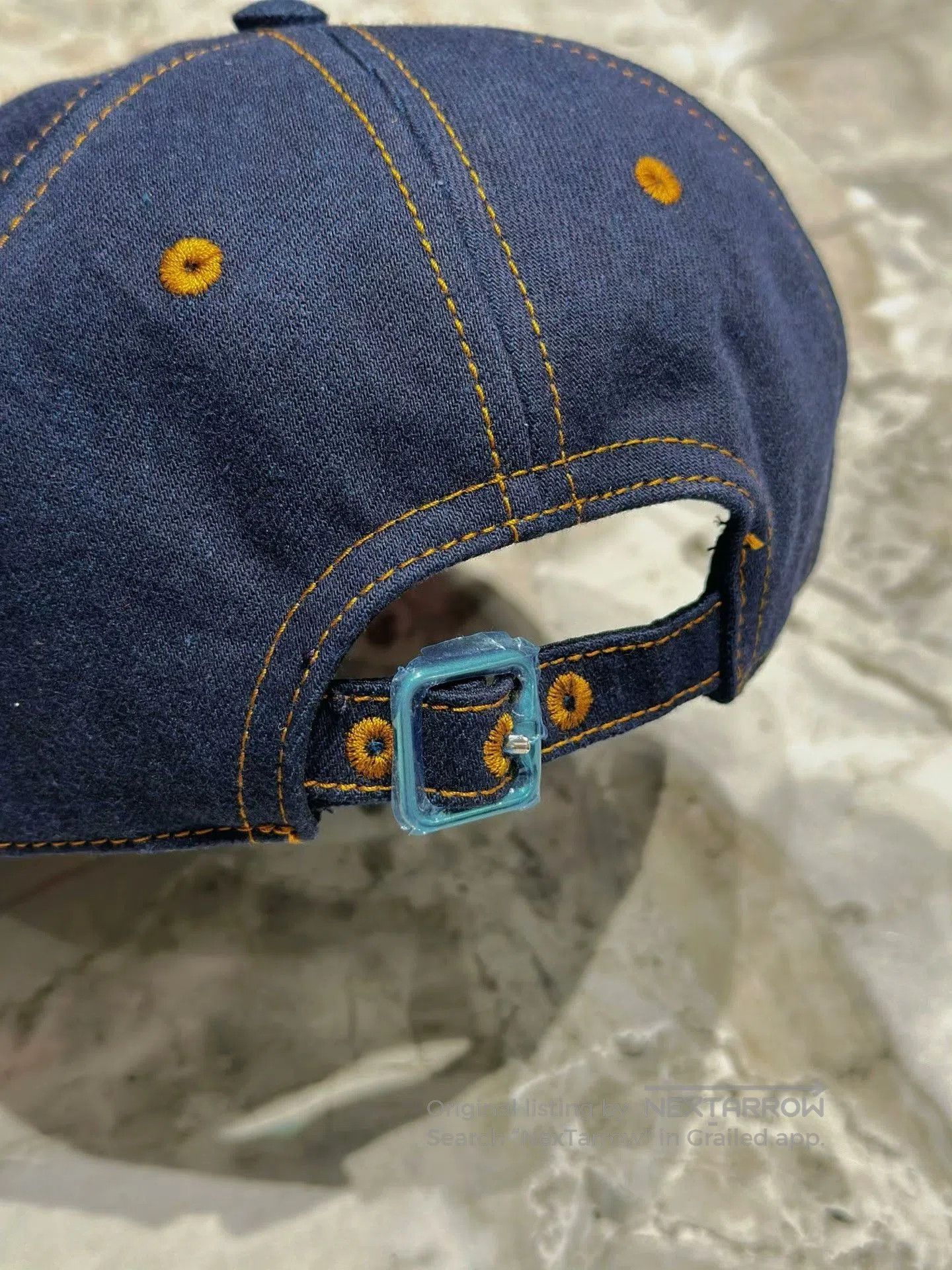 Burberry Burberry Dark Blue Denim Baseball Cap. Size ONE SIZE - 4 Thumbnail