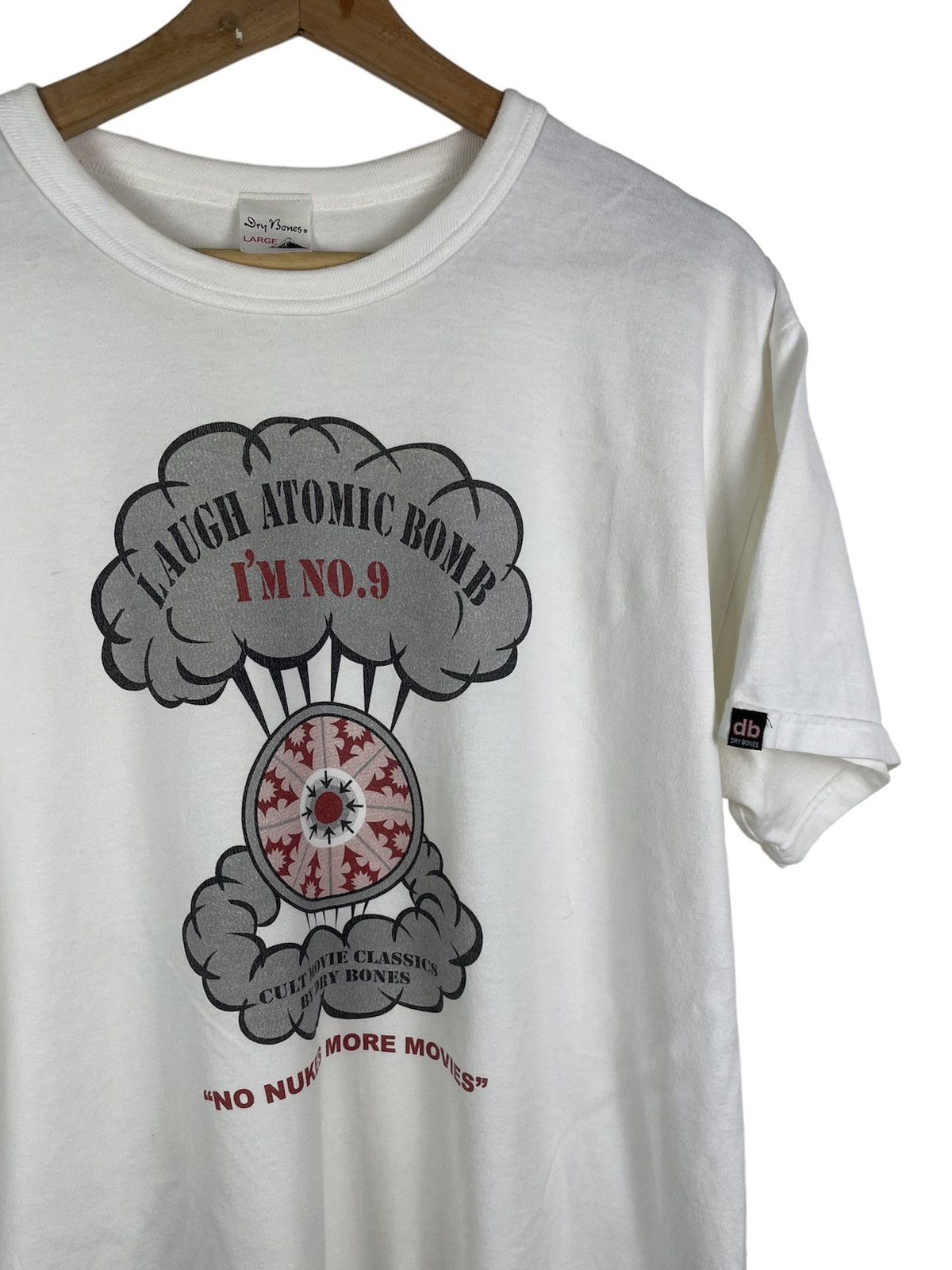 Dry Bones × Japanese Brand Dry Bones Japan “Laugh Atomic Bomb” Tee - Rare Cult Graphic Size US L / EU 52-54 / 3 - 4 Thumbnail
