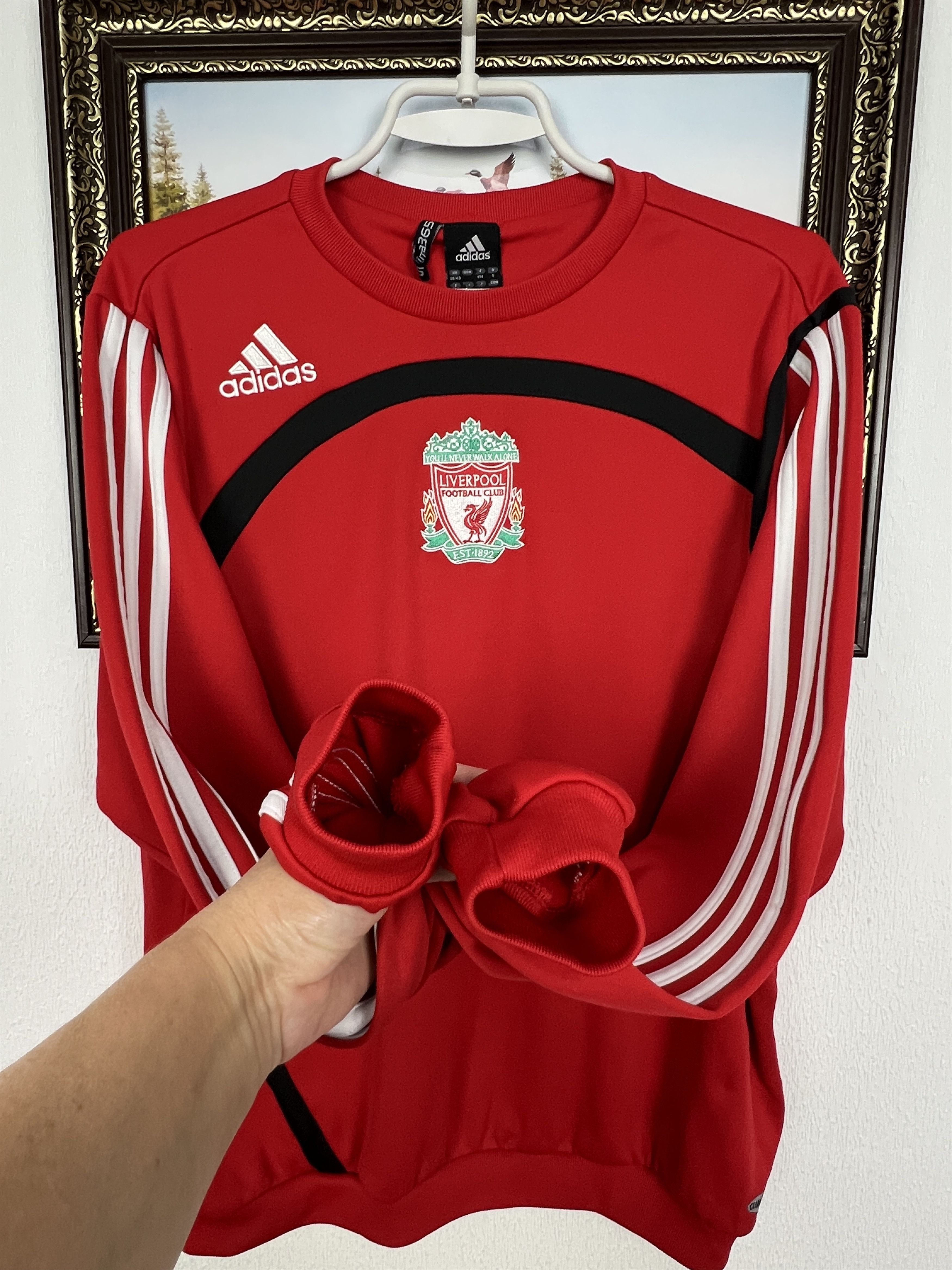 Adidas Vintage Adidas Liverpool Football Sweatshirt Soccer Crewneck Size US M / EU 48-50 / 2 - 5 Thumbnail