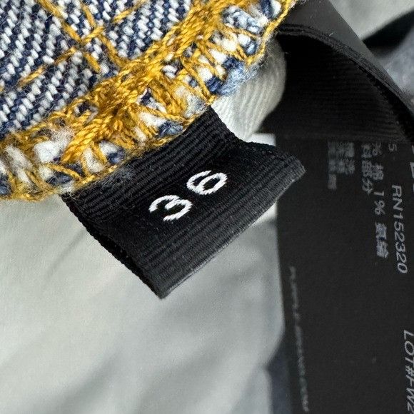 Purple Brand PURPLE BRAND P001 MID INDIGO SPOW424 SKINNY SHADOW SEAM SIZE Size US 36 / EU 52 - 10 Thumbnail