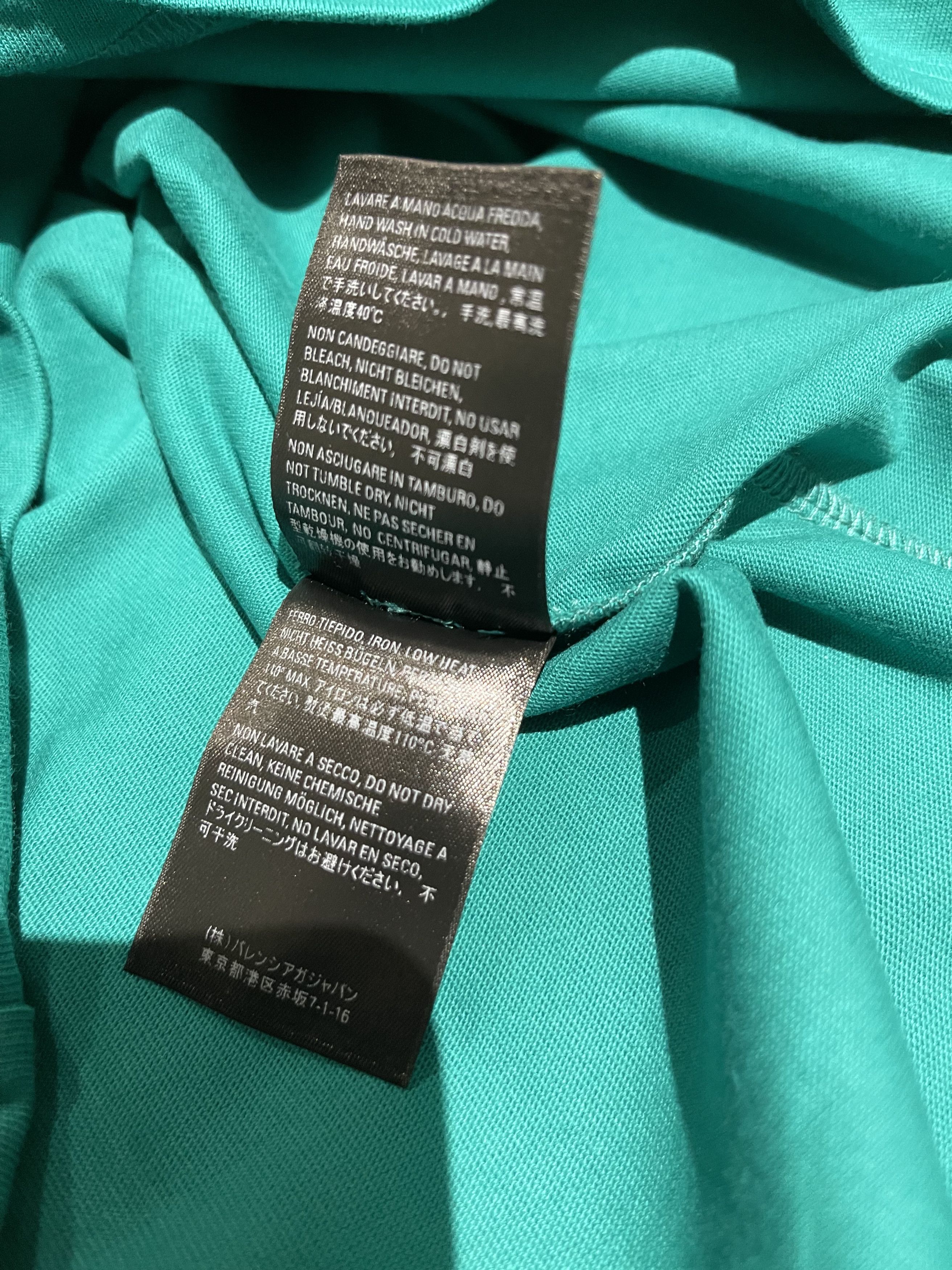 Balenciaga Balenciaga Logo T Shirt Size US L / EU 52-54 / 3 - 6 Thumbnail