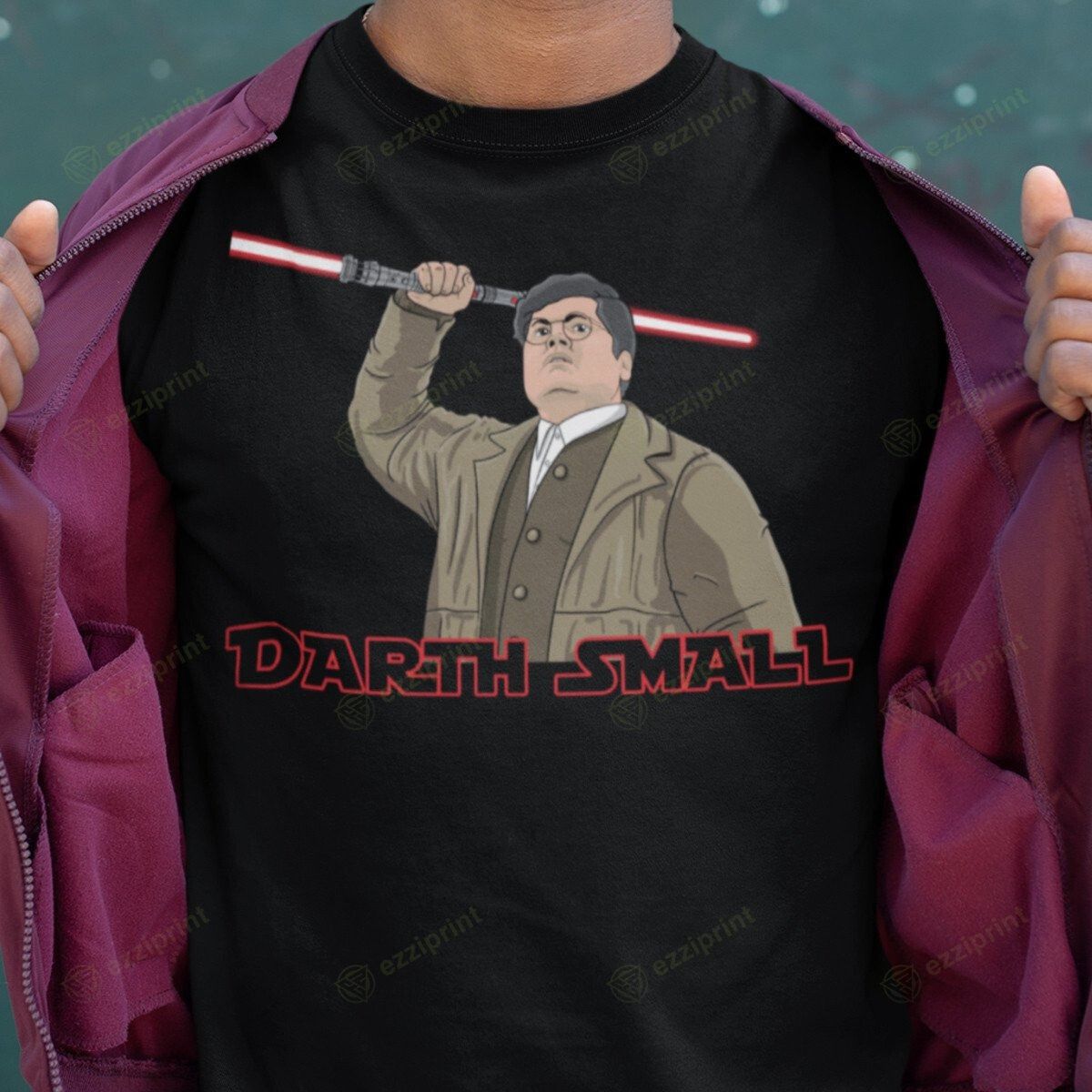 The Unbranded Brand Darth Small Star Wars Shadows Mashup T-Shirt Size US L / EU 52-54 / 3 - 1 Thumbnail