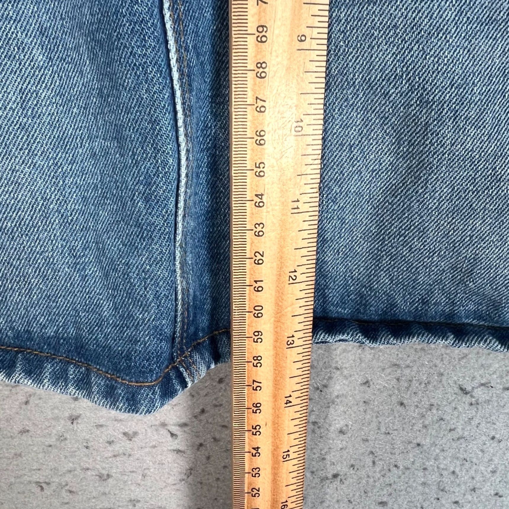 Frame FRAME Denim Mini Skirt Women 25 Blue 100% Cotton Pockets Vintage No 90s Theme N/A Mens Womens/ Girls? Size 42" / US 20 - 6 Thumbnail