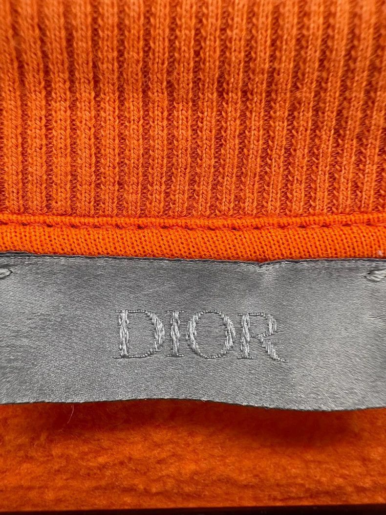 Dior Dior Orange CD Logo Embroidered Sweatshirt XXL-2505 Size US XXL / EU 58 / 5 - 6 Thumbnail