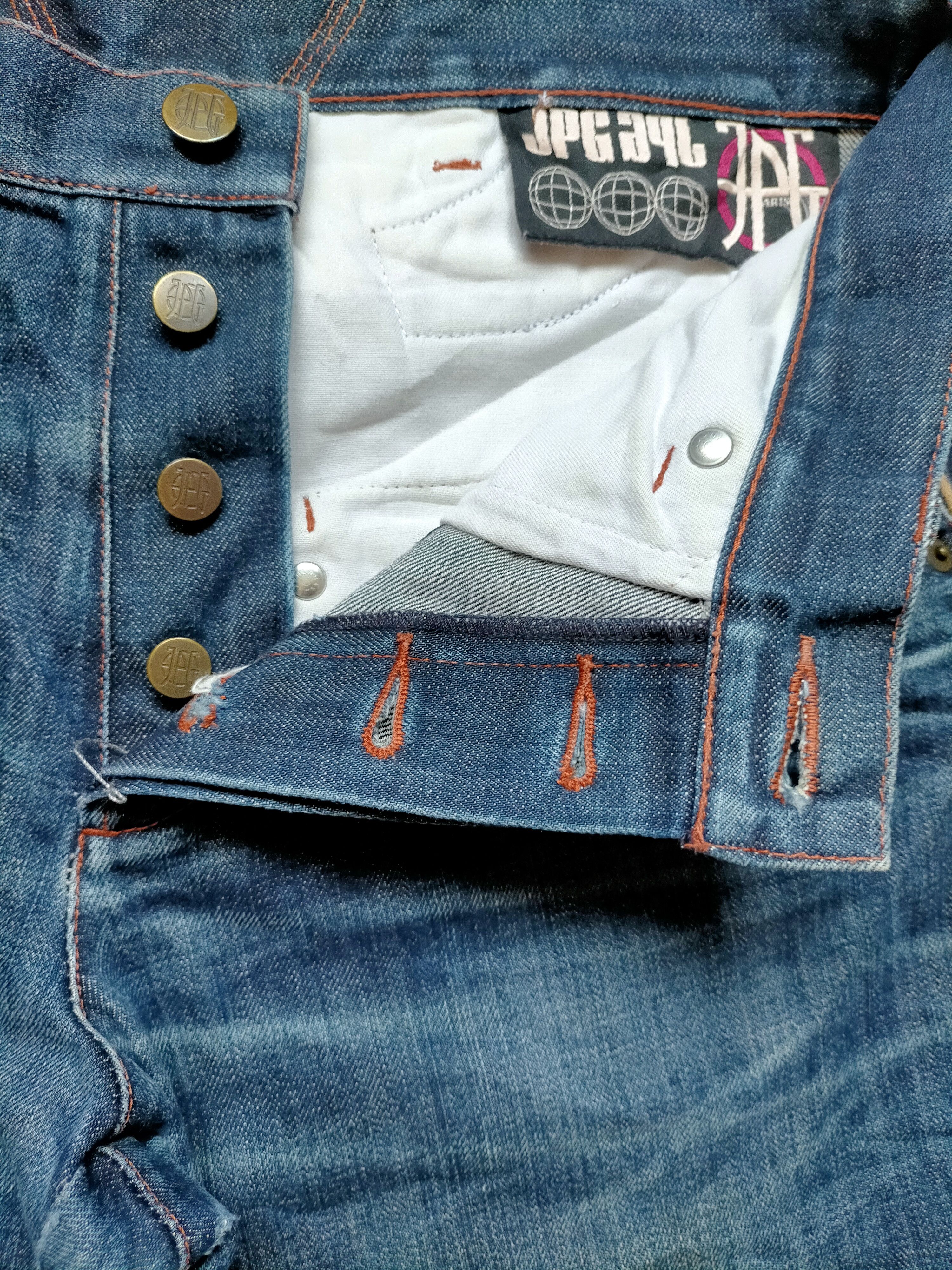 Jean Paul Gaultier Jean Paul Gaultier Buckle Back Denim Pants Size US 30 / EU 46 - 6 Thumbnail
