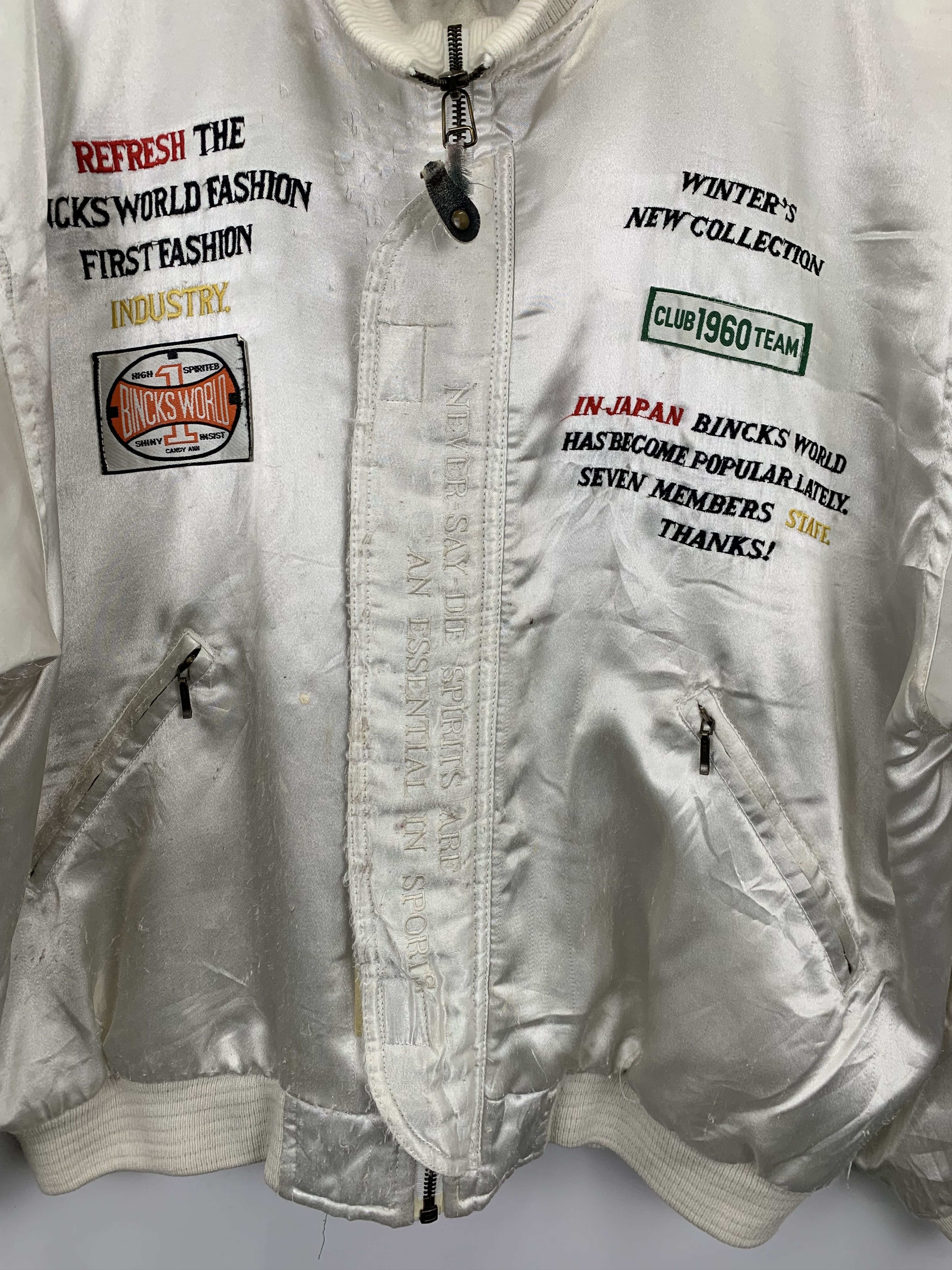 Vintage Vintage Bincks World New Collection Flight Jacket J0907 Size US M / EU 48-50 / 2 - 12 Thumbnail