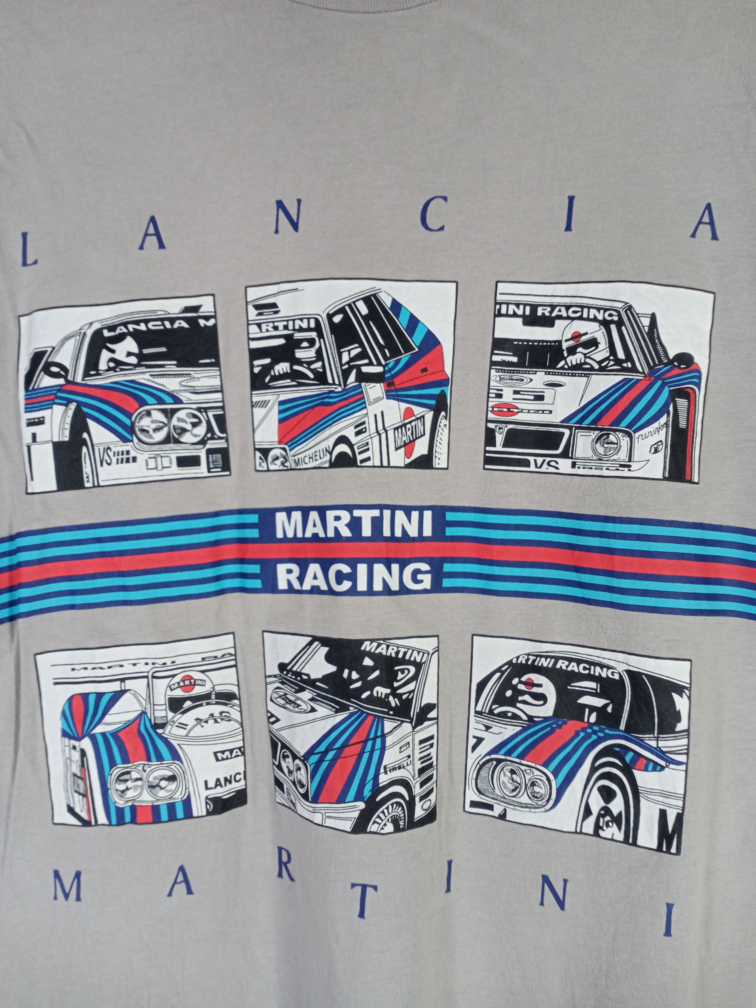 Sports Specialties Rare Vintage Lancia Martini Racing Tshirt Size US M / EU 48-50 / 2 - 5 Thumbnail