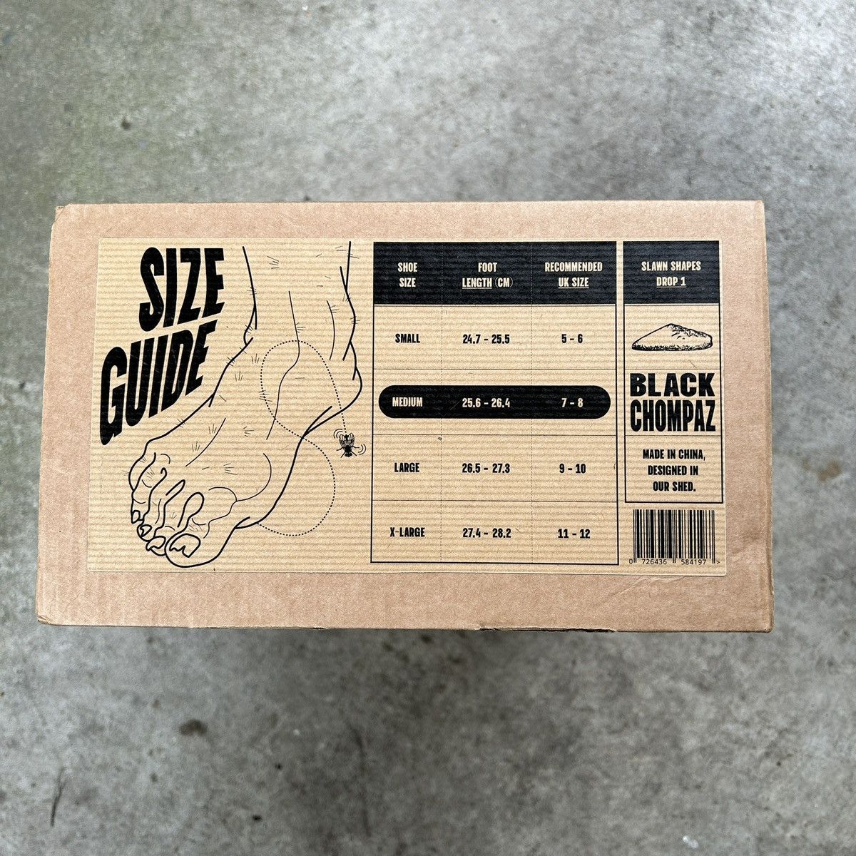 Corteiz SLAWN shapes Black Chompaz Sliders Size US 9 / EU 42 - 5 Thumbnail